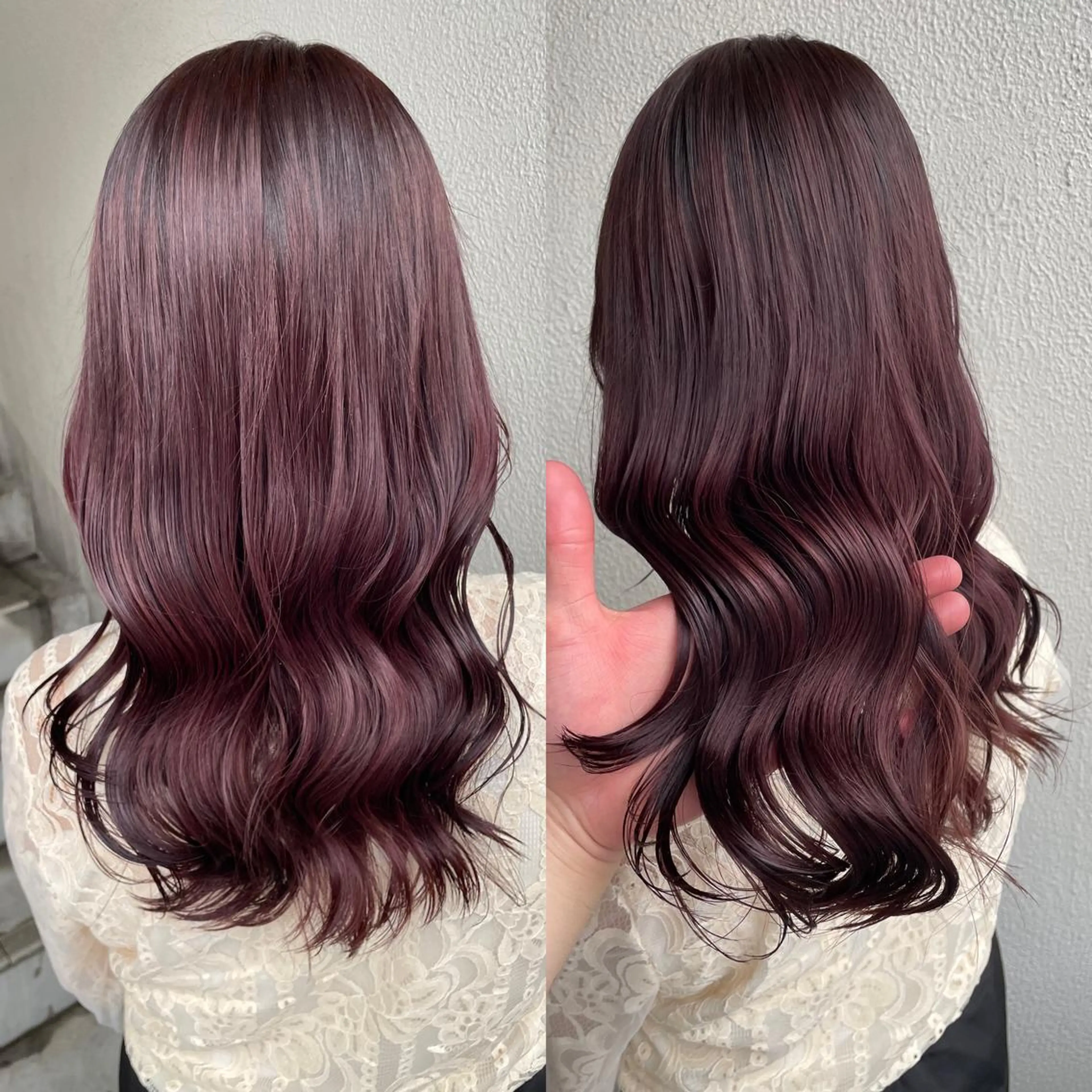 ロング カラー ラベンダーカラー ピンクカラー ピンクラベンダー ヘアカラー トリートメント ヘアセット 透明感カラー🤍 Kaitoのヘアスタイル