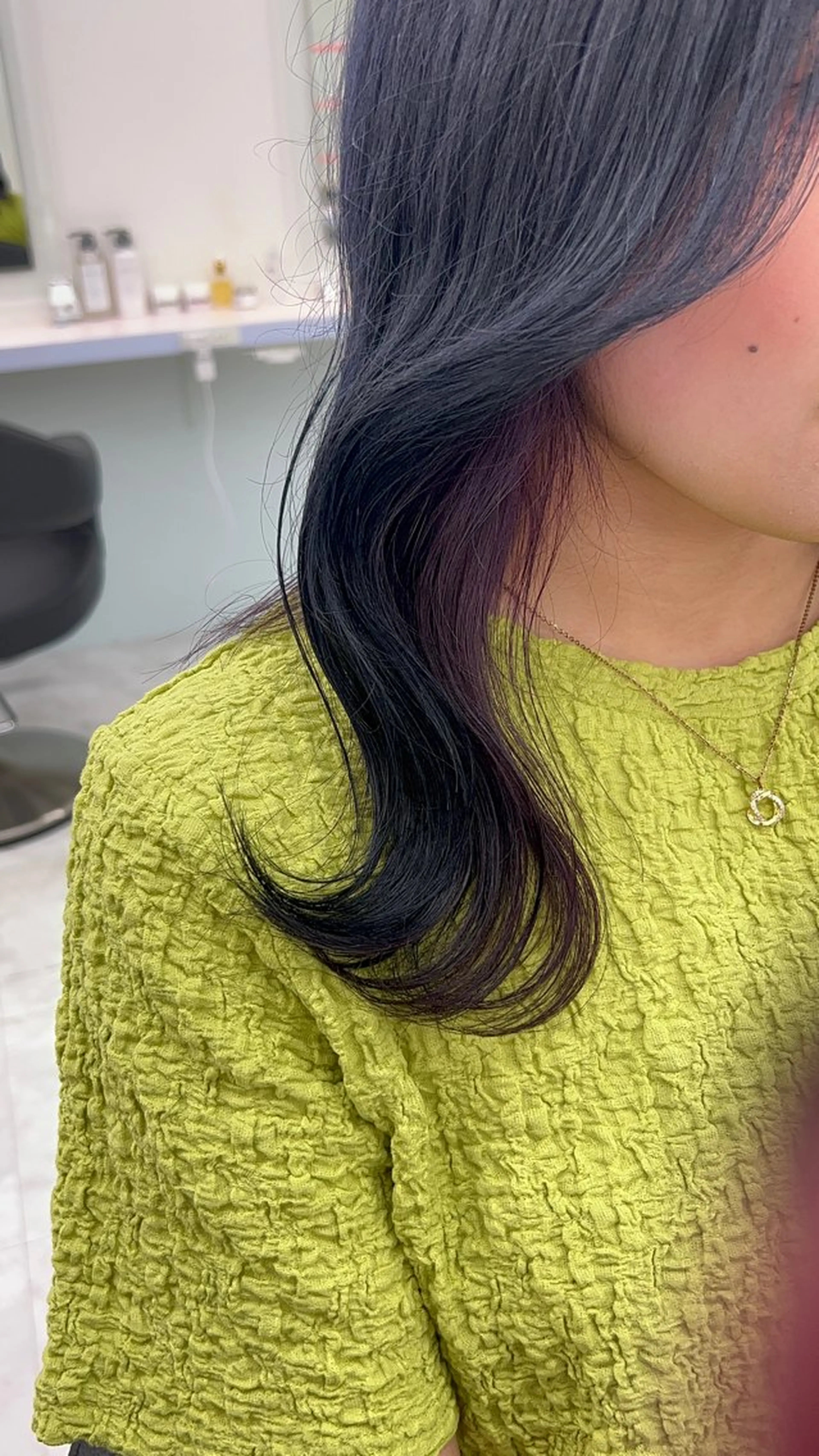 セミロング カラー ヘアアレンジ ブリーチ ケアブリーチ ダブルカラー 髪質改善 ヘアカラー トリートメント ブリーチなしの達人 🇰🇷KAITOのヘアスタイル