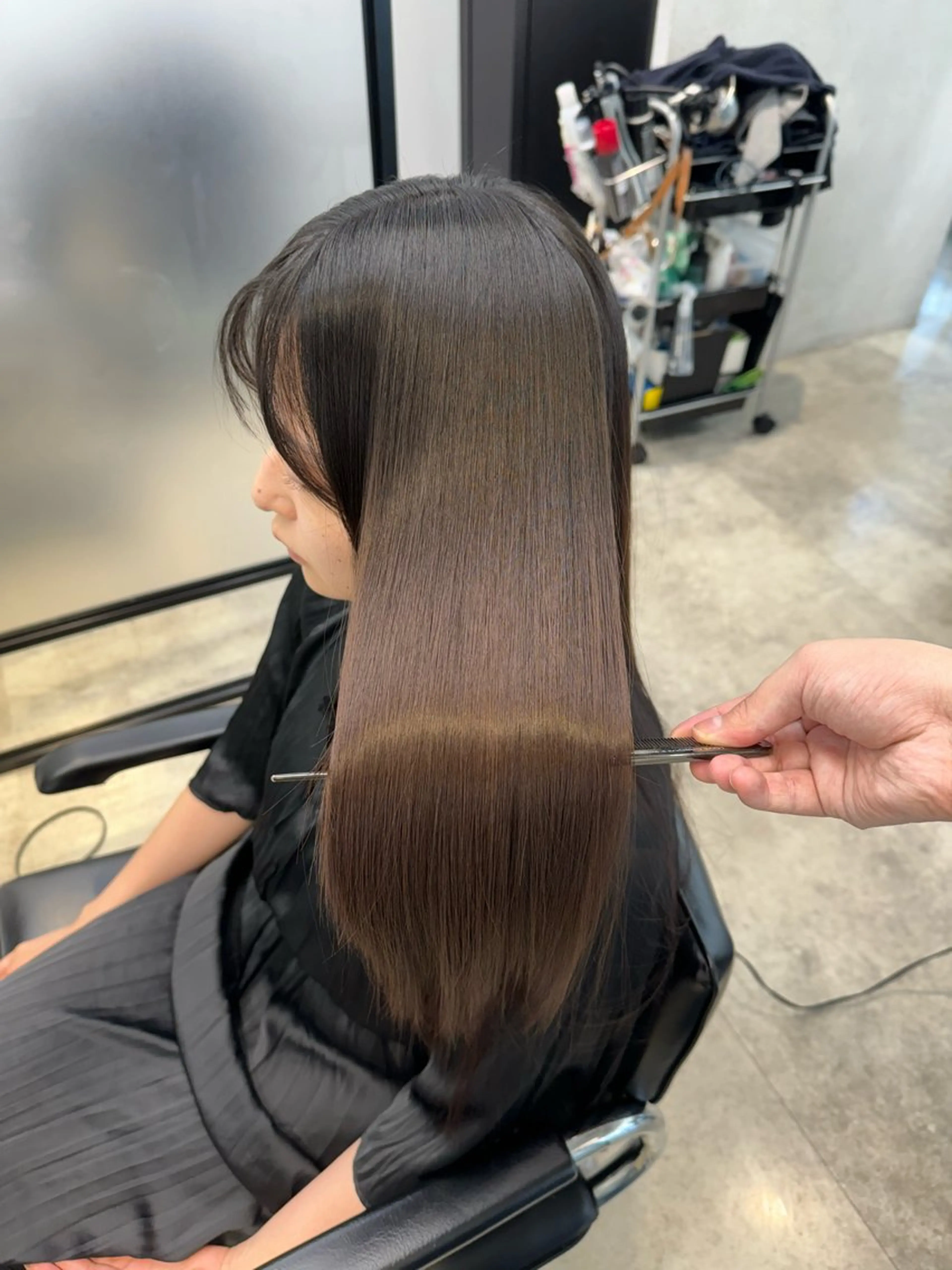 ロング 佐藤景流/髪質改善/ 艶髪/メンズのヘアスタイル