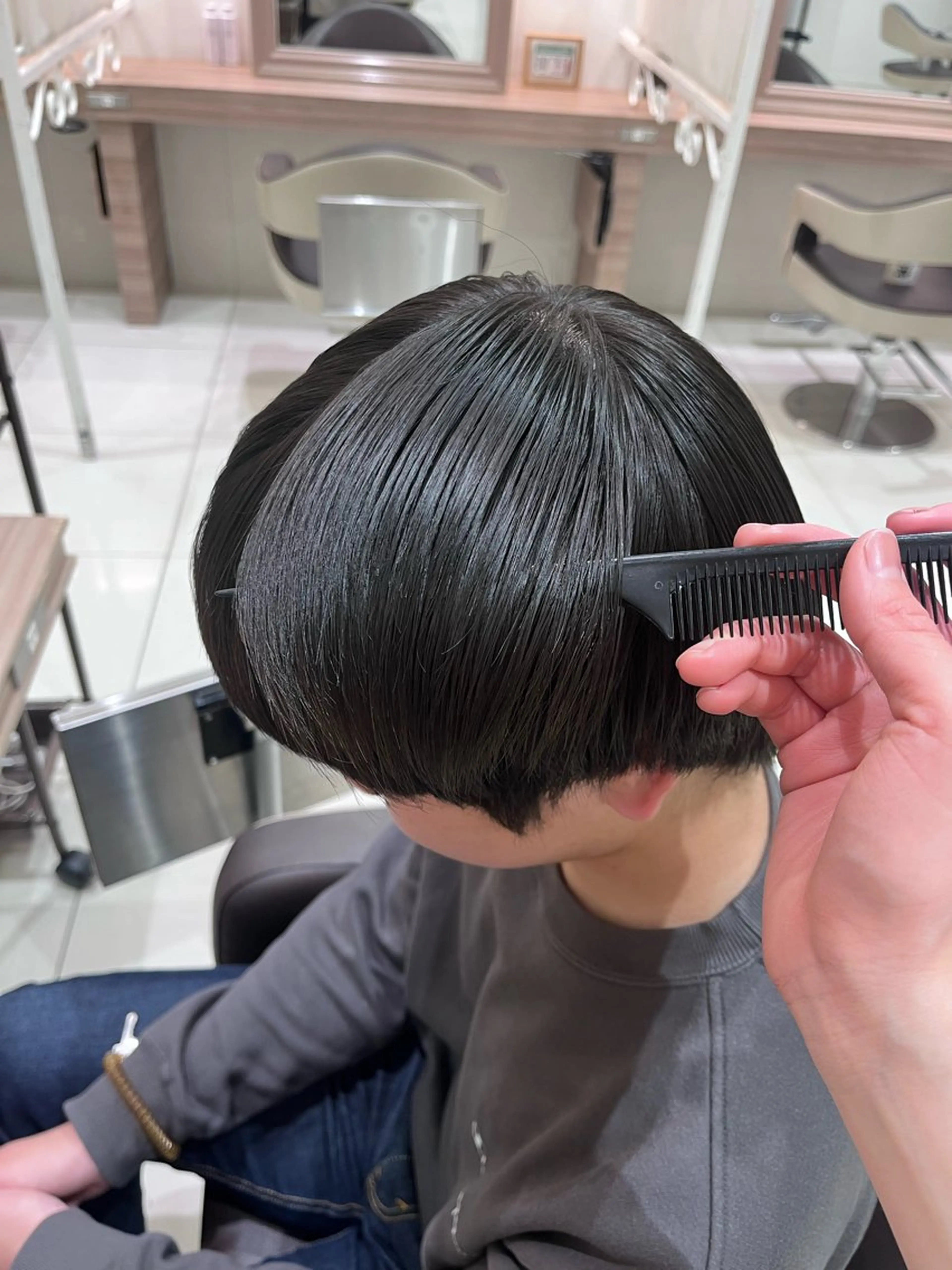 パーマ メンズ 縮毛矯正 縮毛矯正 ❄️モデル募集中❄️ ️🫧Ｈａｒｕ🫧のヘアスタイル