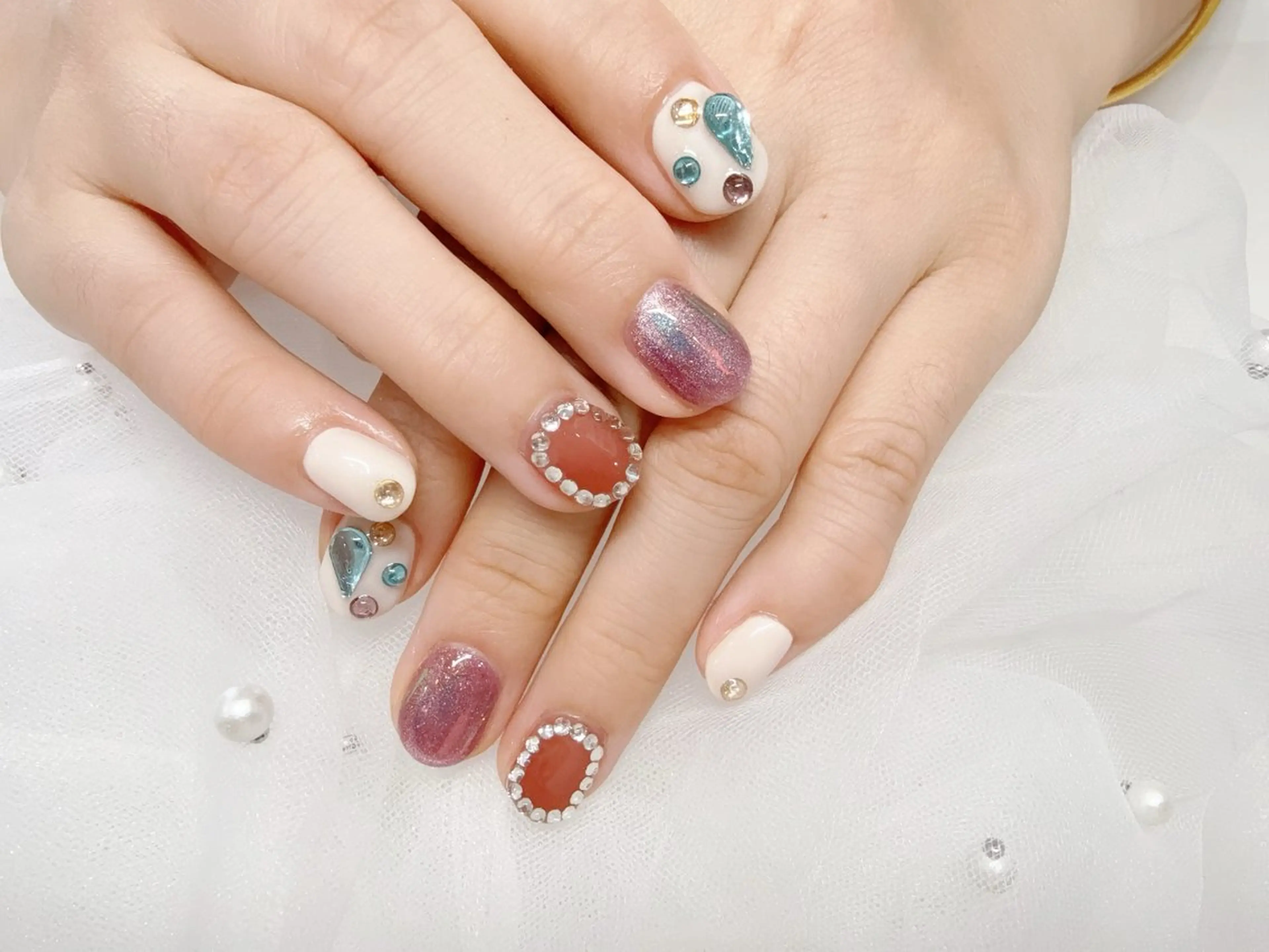 ネイル ハンドネイル Fairyフェアリーネイルサロン所属・シズ セキのネイルデザイン