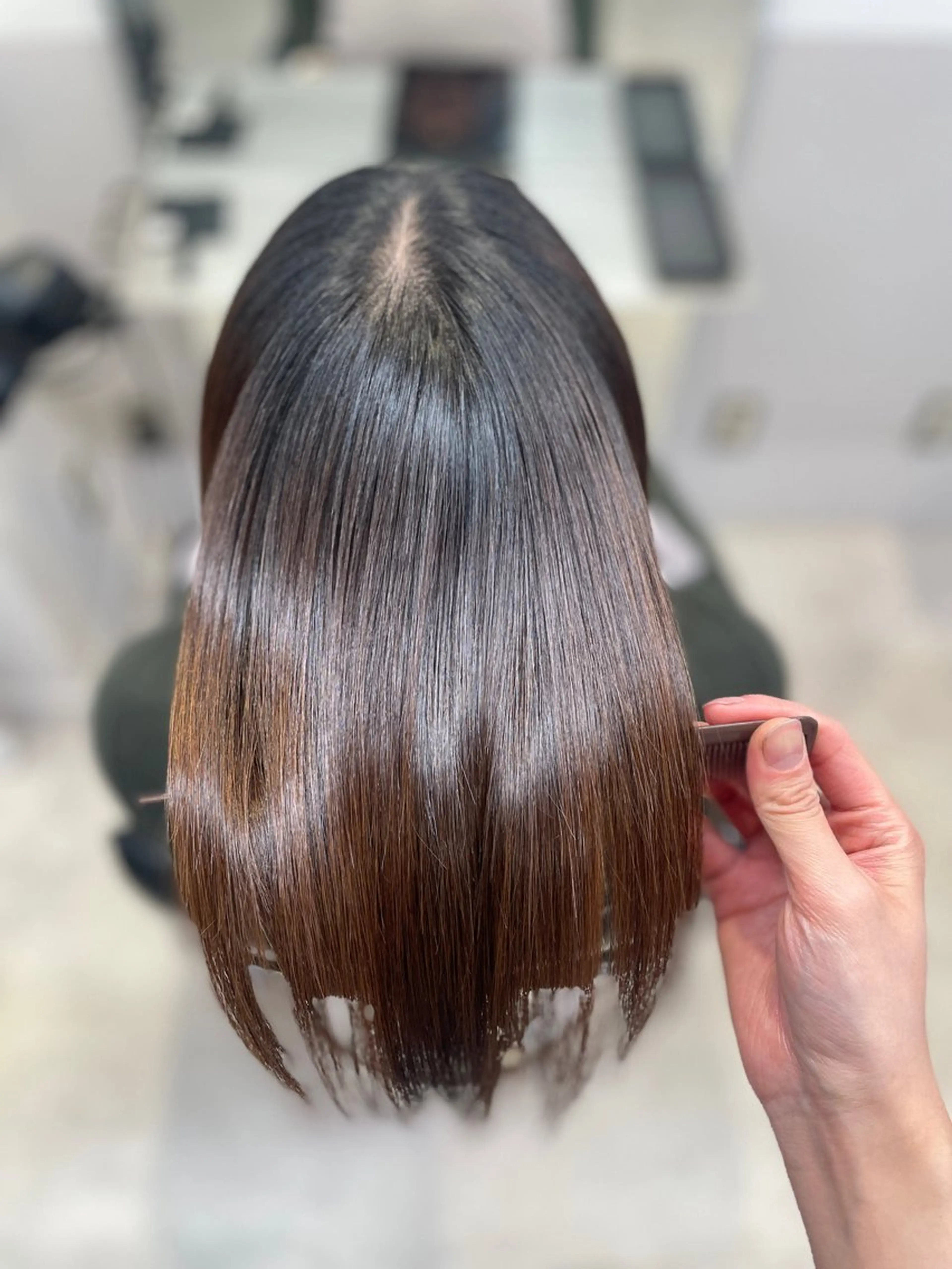 ミディアム 🤍ショートボブ 🤍NANAMI🤍のヘアスタイル