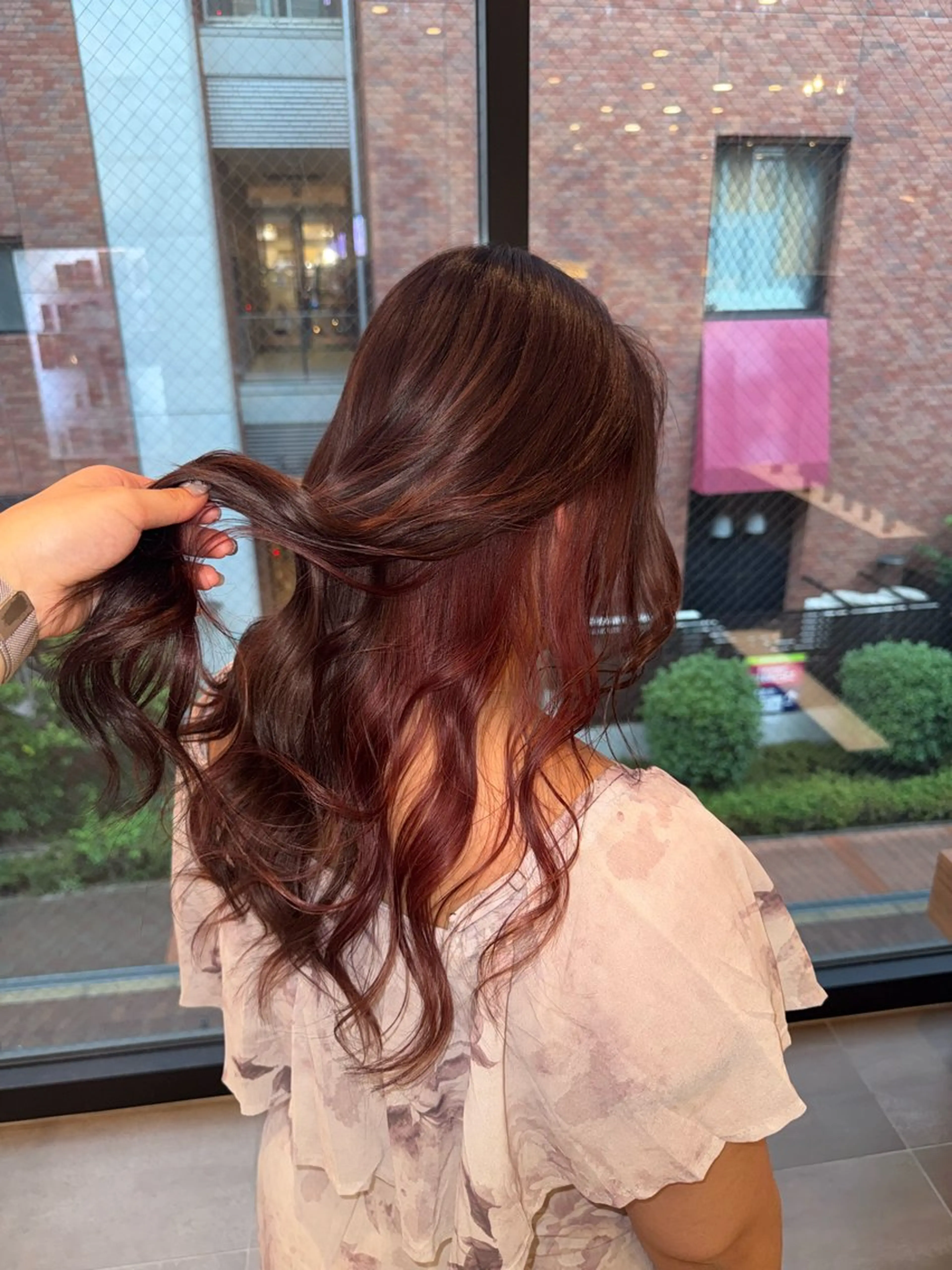 🍒ブリーチなしWcolor🍒Aujua4stepトリートメント付き！の写真