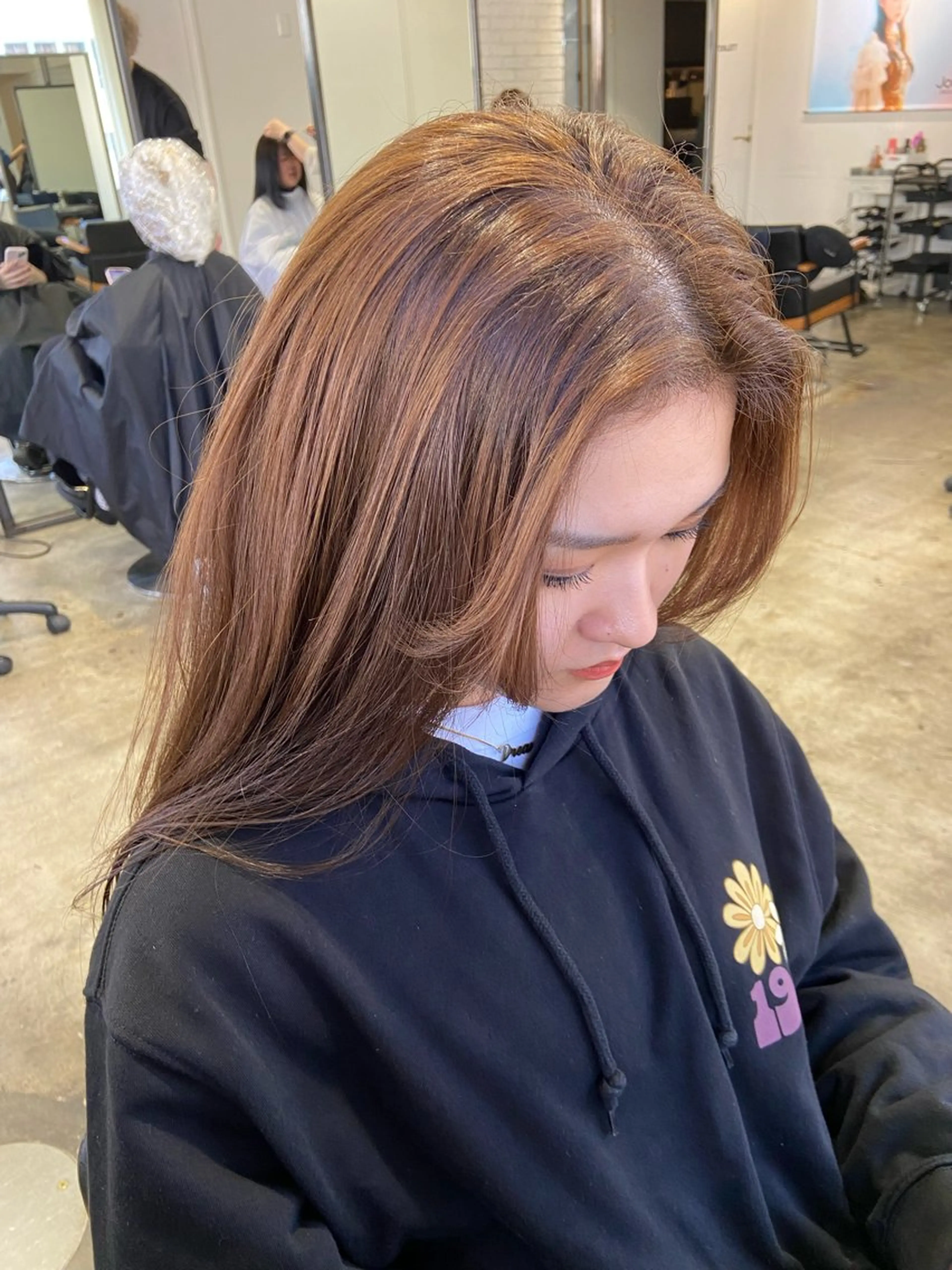 ロング カラー 透明感カラー カット ヘアカラー トリートメント 🪽似合わせカラー RENA.🪽🩶のヘアスタイル