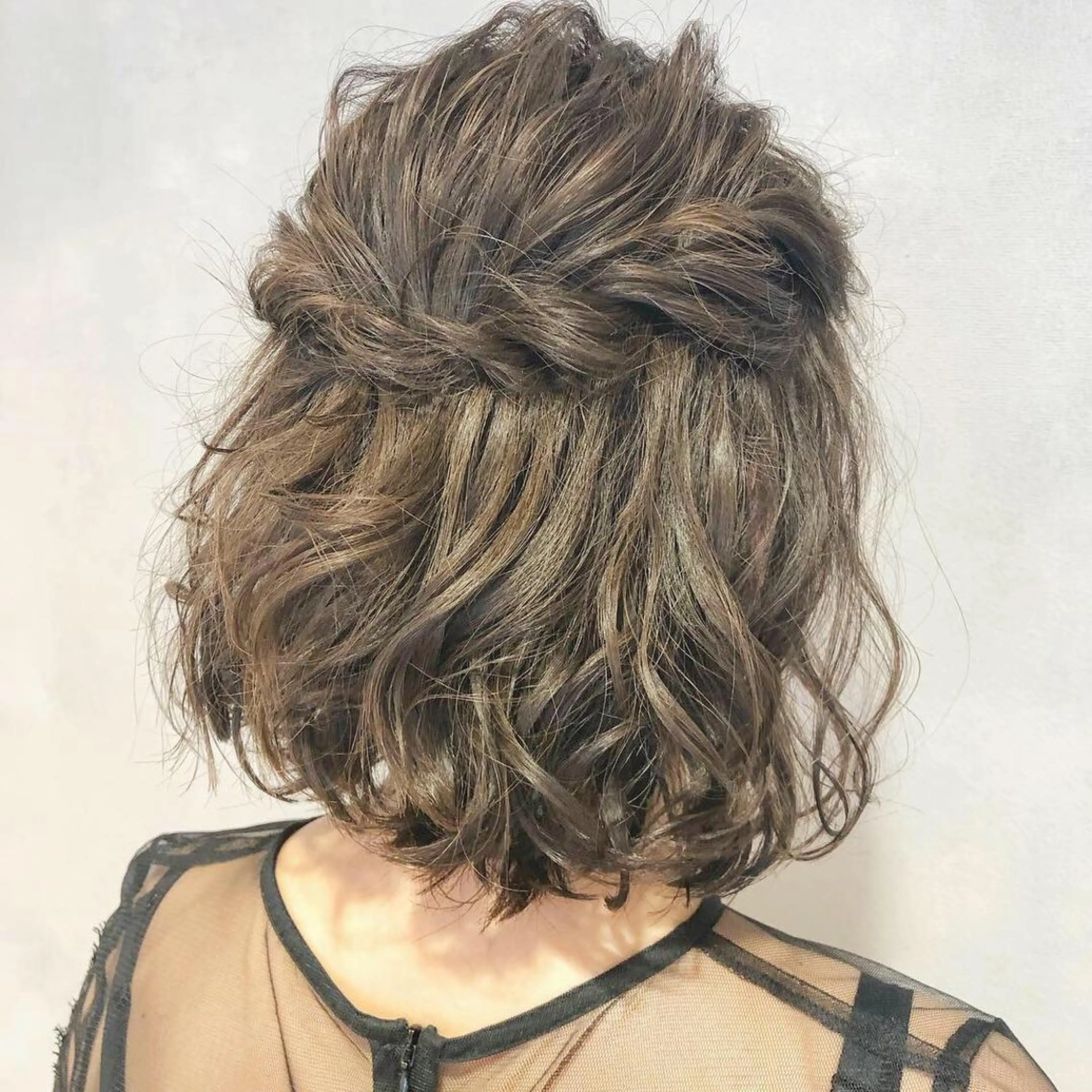 ミディアム ヘアアレンジ ボブ ヘアセット cofy by melt所属・🍎みついじゅん🍏 ボブ指名No.1のヘアスタイル