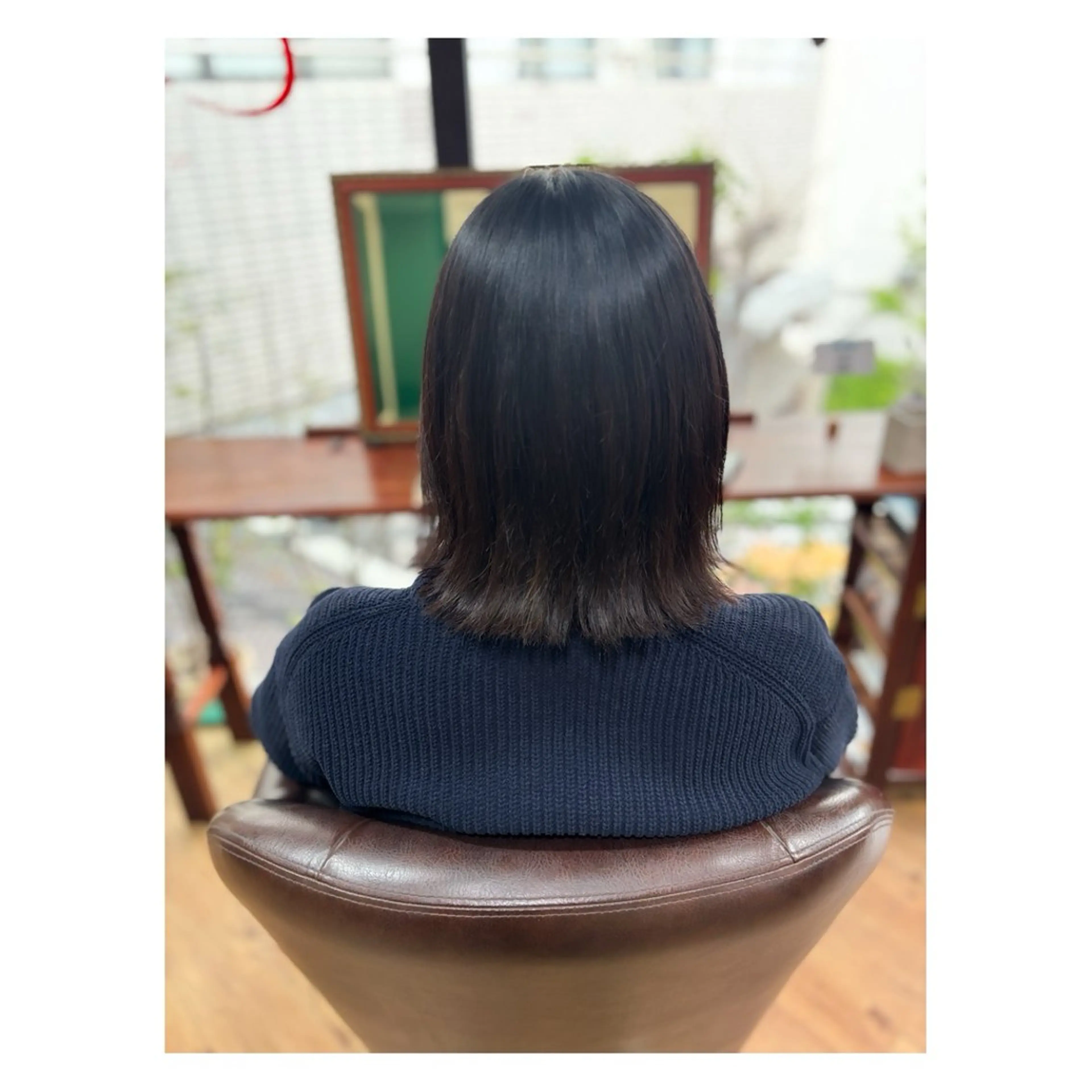 ミディアム カット ヘアカラー トリートメント cmake所属・. kanokoのヘアスタイル