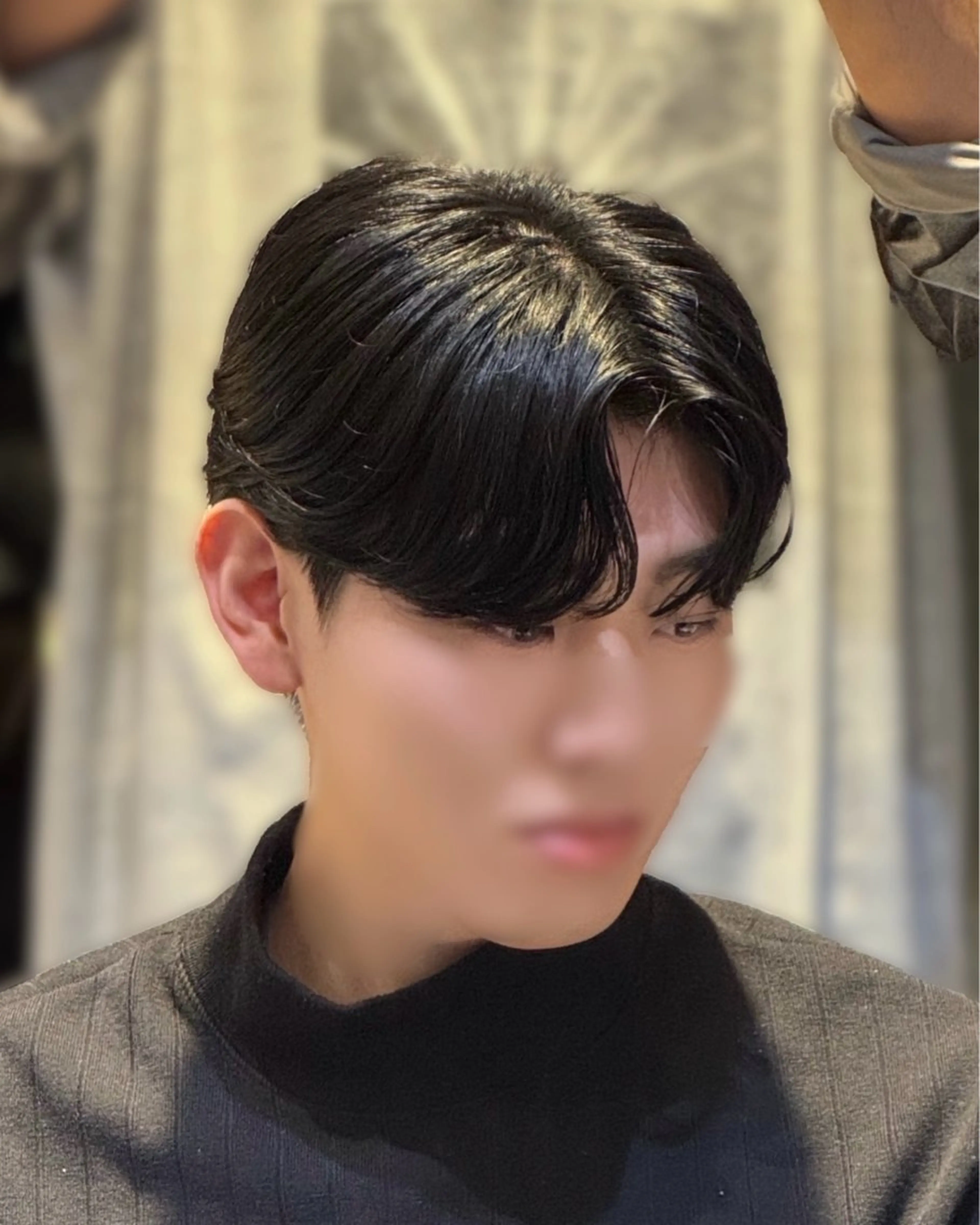 ショート パーマ メンズ YUKI🇰🇷 カルマ／ダウンパーマのヘアスタイル