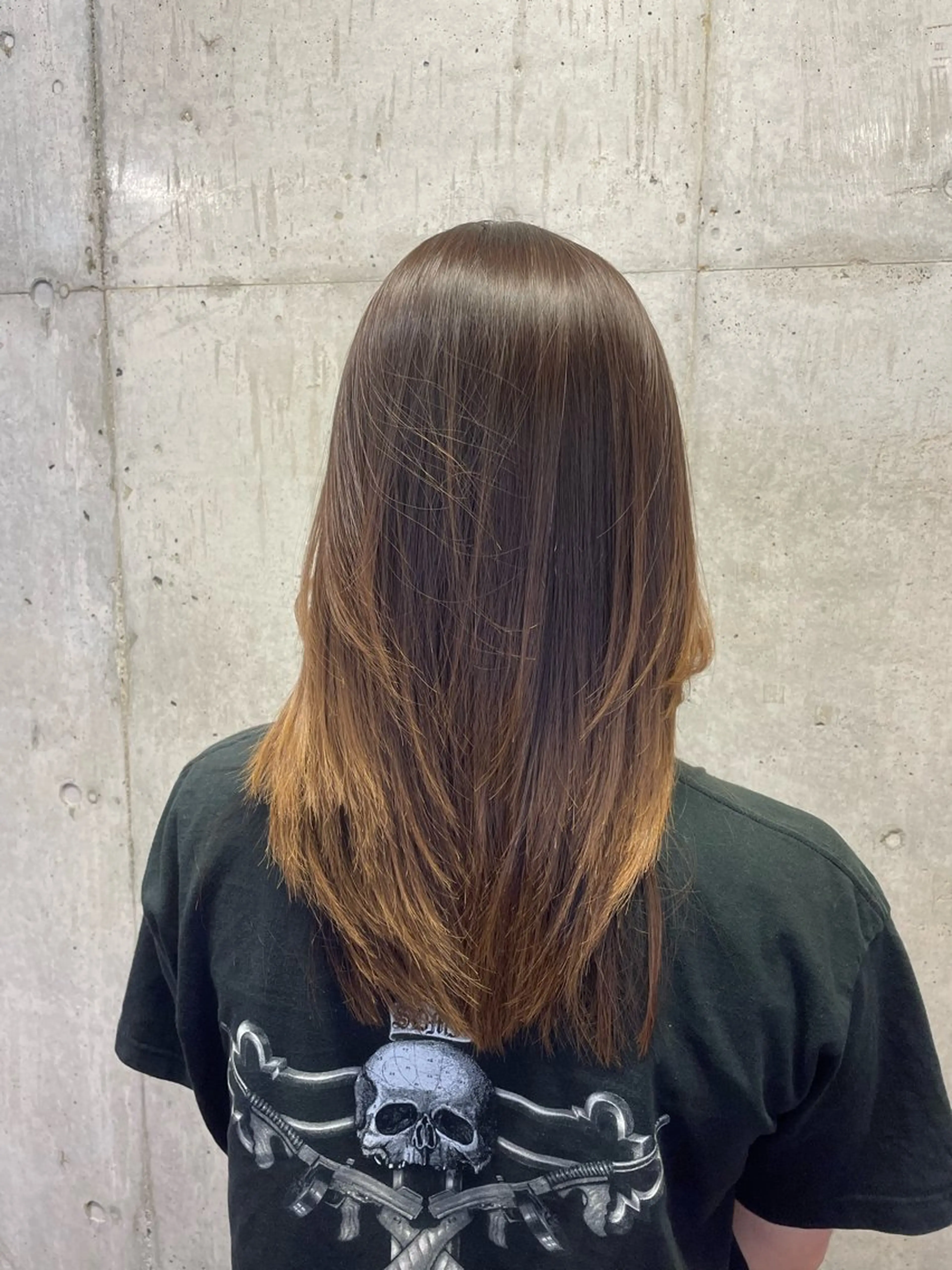 ロング 髪質改善/縮毛矯正/ 艶カラーASAYAのヘアスタイル