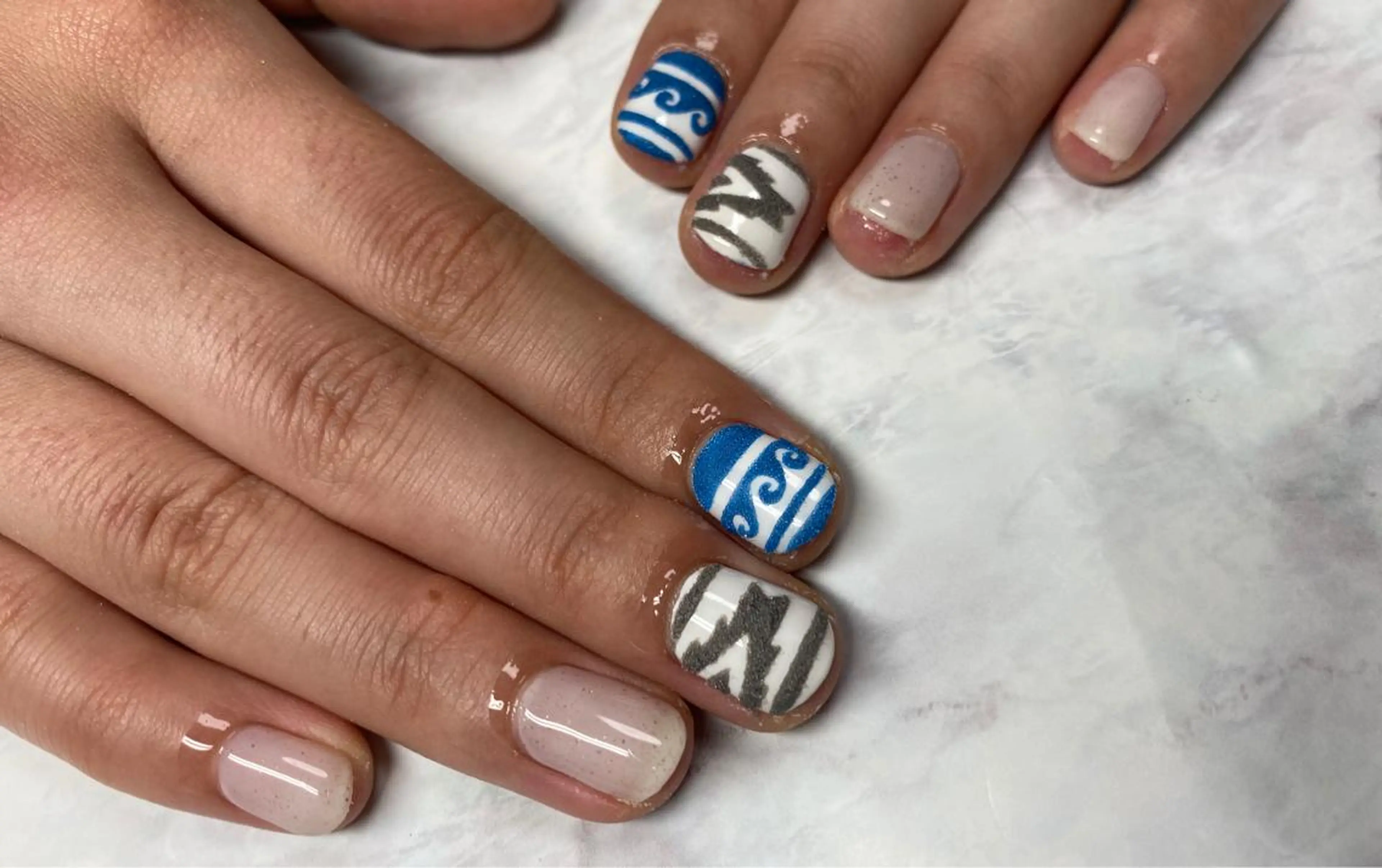 ネイル ハンドネイル Mana‪ ‪·͜· ❤︎‬のネイルデザイン