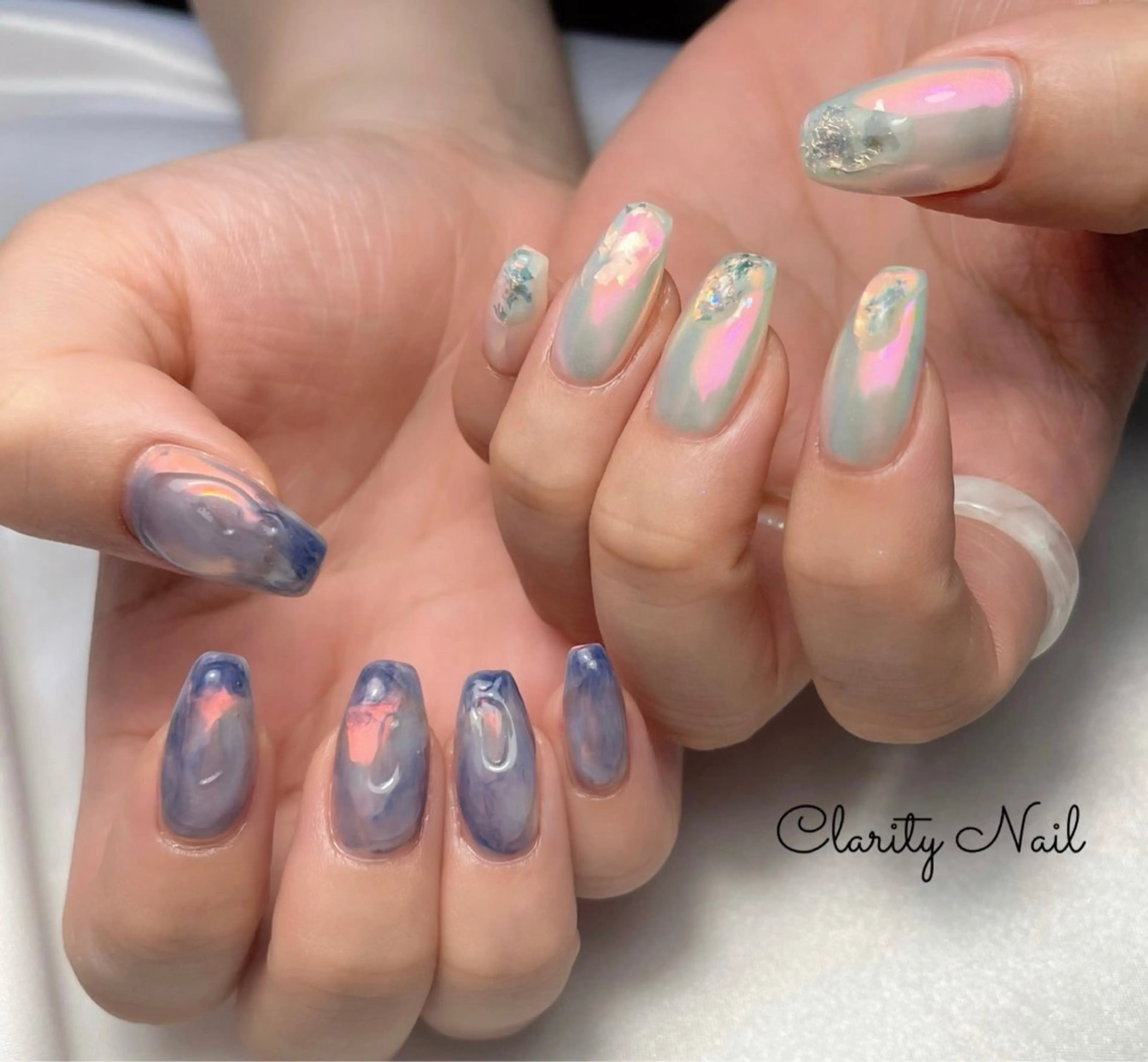 ネイル アートネイル 持ち込み ハンドネイル Clarity Nailのネイルデザイン