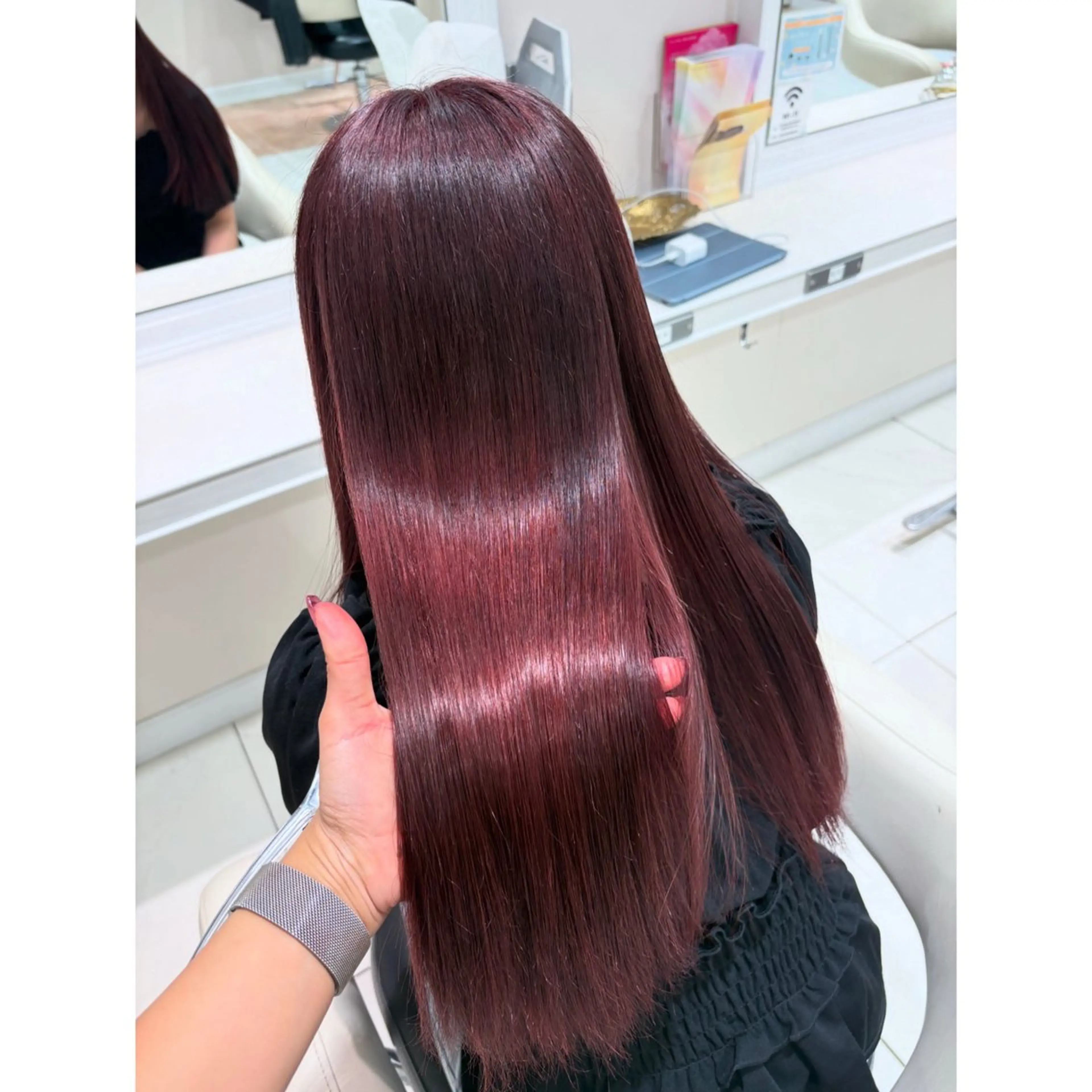 ロング カラー 韓国ヘア 🎀中川綾乃🎀のヘアスタイル