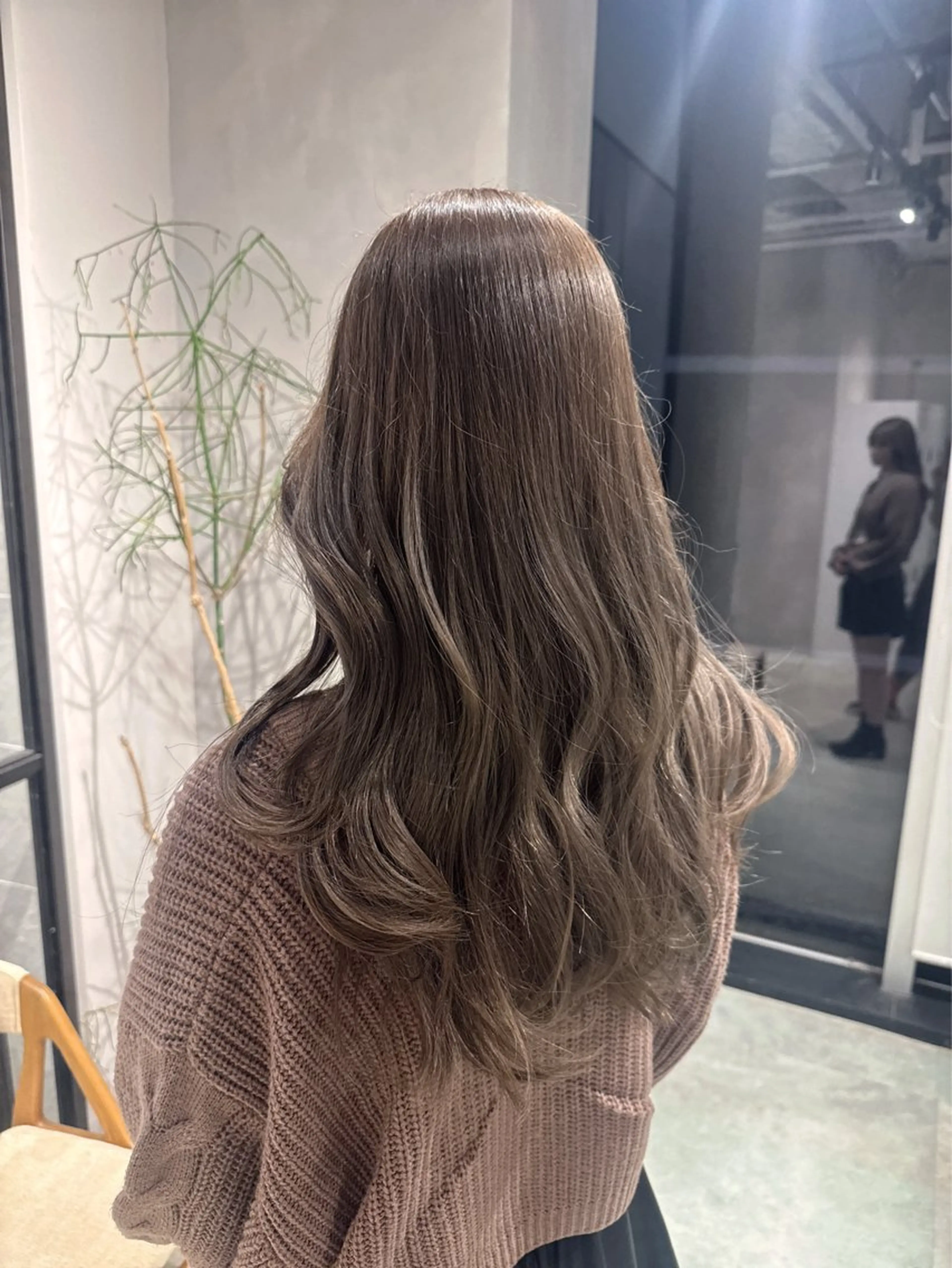 カラー ベージュカラー ヘーゼル カット ヘアカラー トリートメント 透明感カラー✨艶髪 制作🌱山根あゆみのヘアスタイル