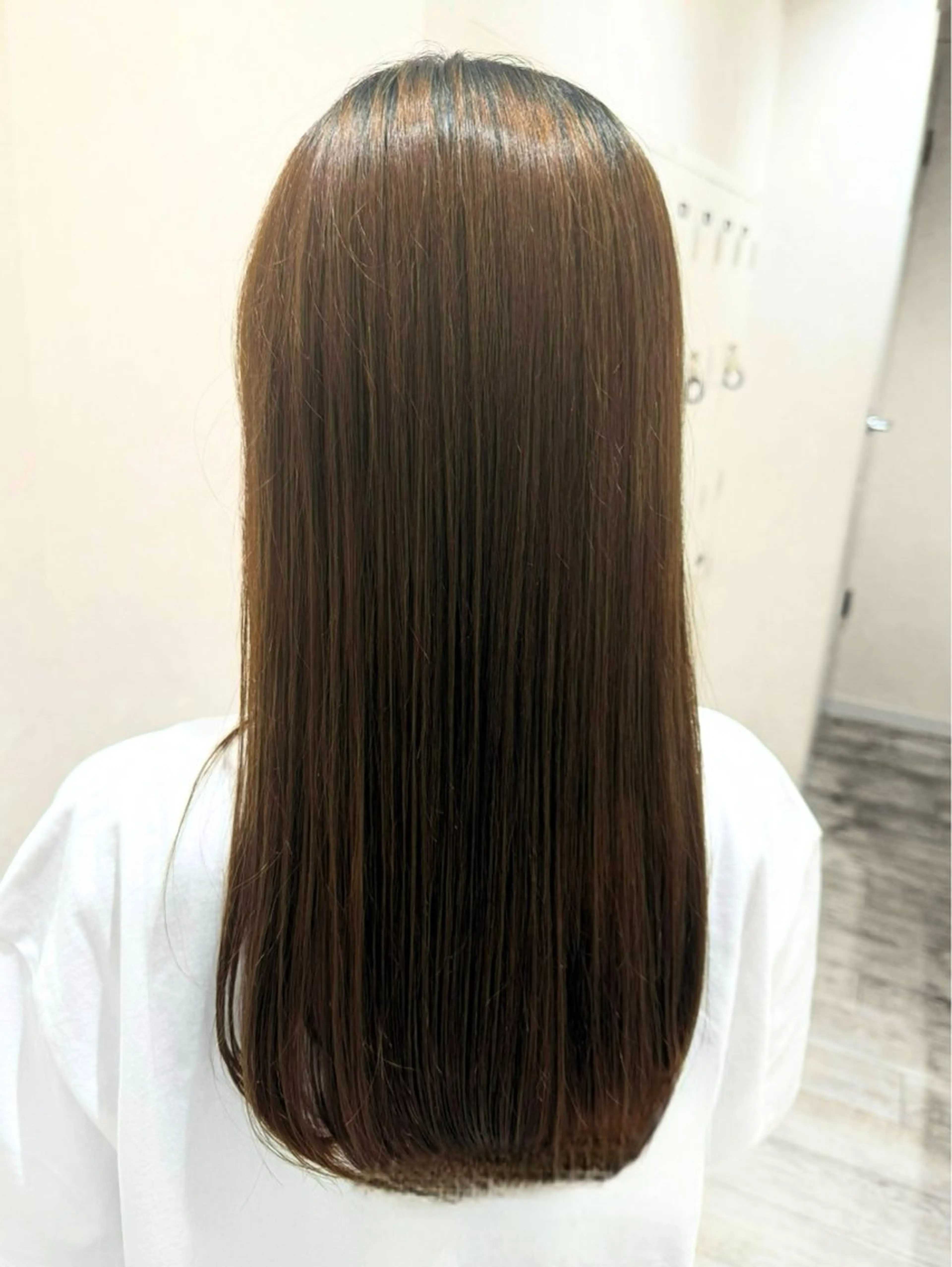 ロング パーマ 髪質改善 縮毛矯正 カット 縮毛矯正 トリートメント 髪質改善縮毛矯正 💎TOMOのヘアスタイル