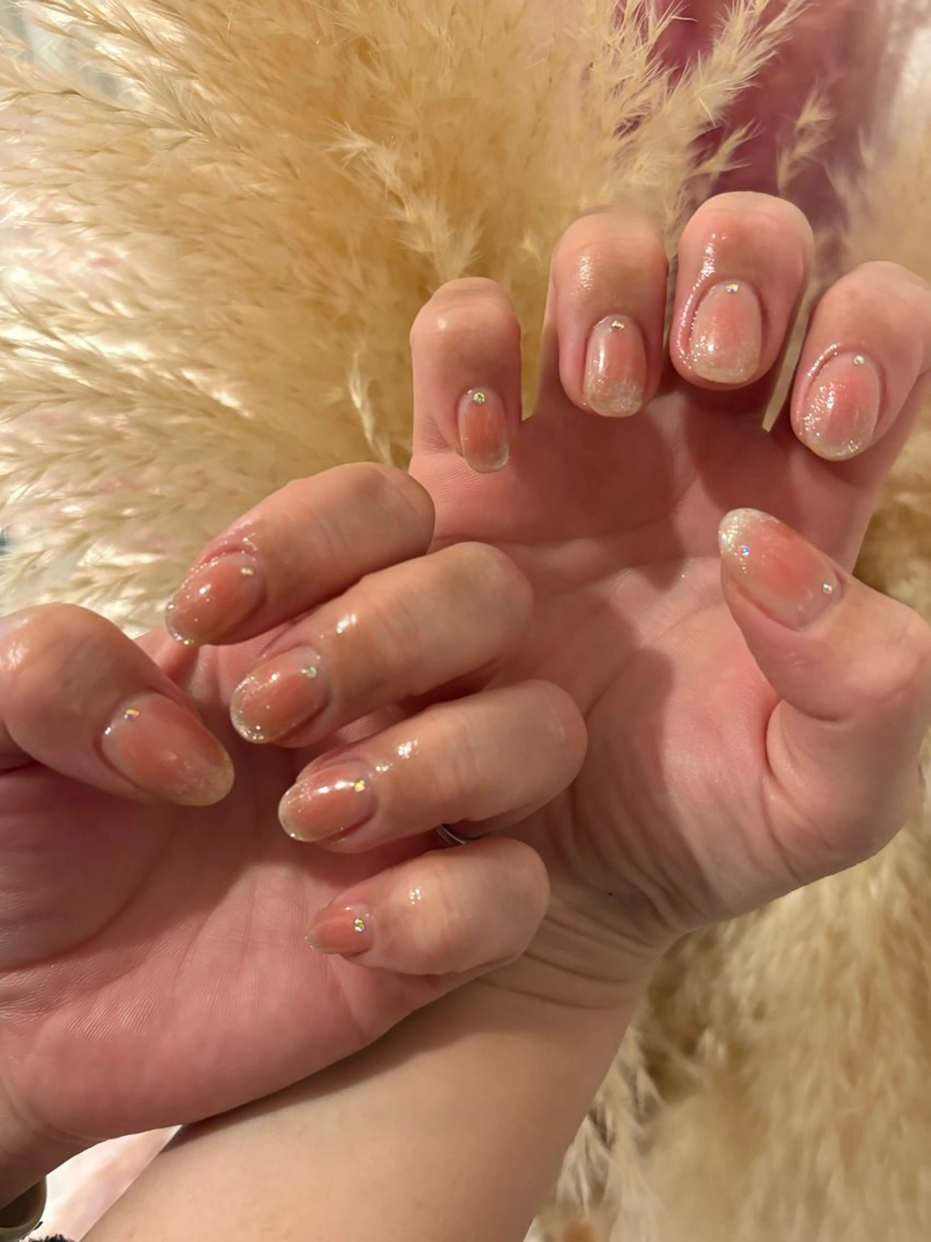 ショート ハンドネイル mou mou nailのネイルデザイン