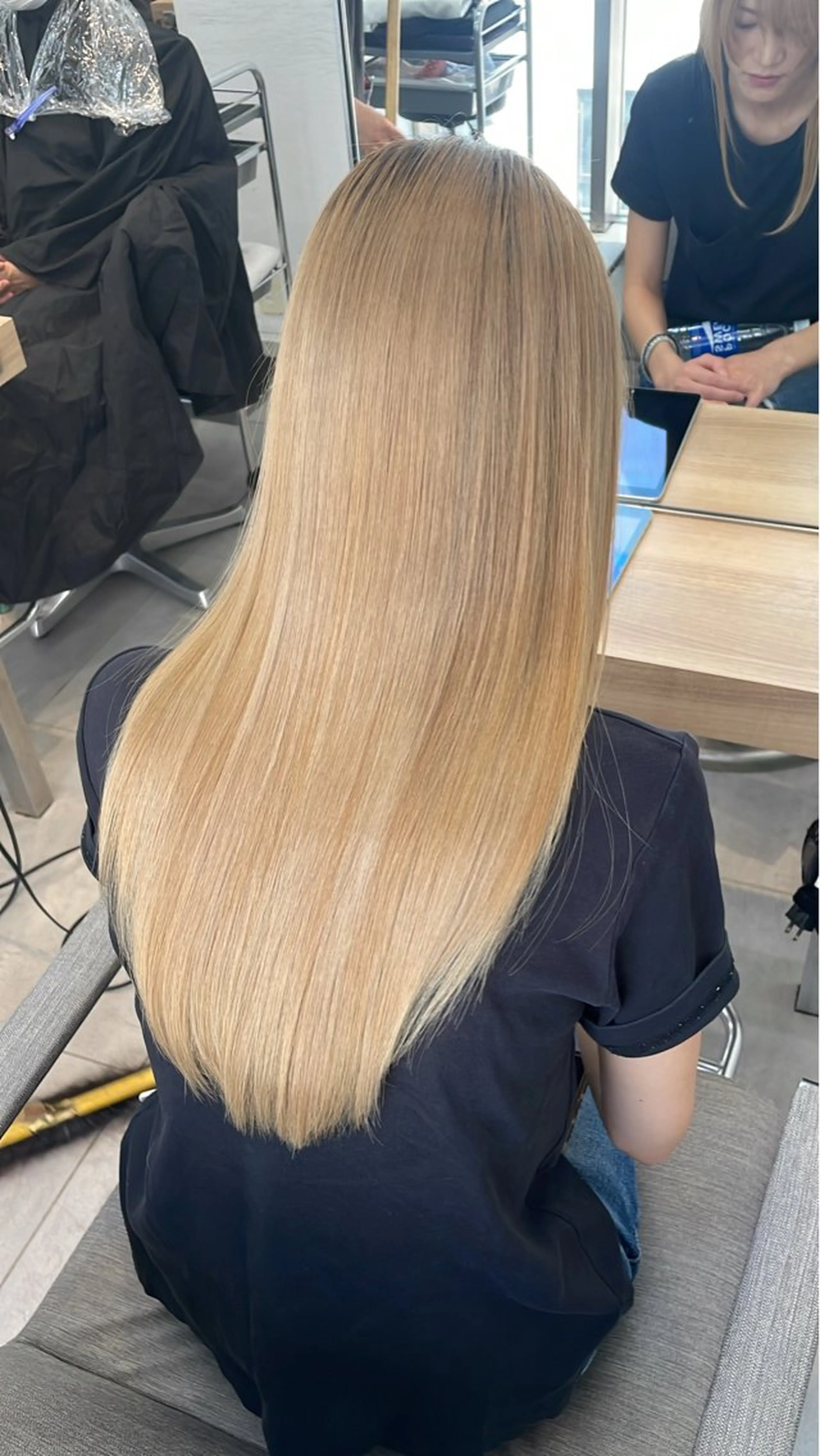 ロング カット 縮毛矯正 トリートメント ヘッドスパ ✨髪質改善✨美髪 矯正🫧小泉のヘアスタイル