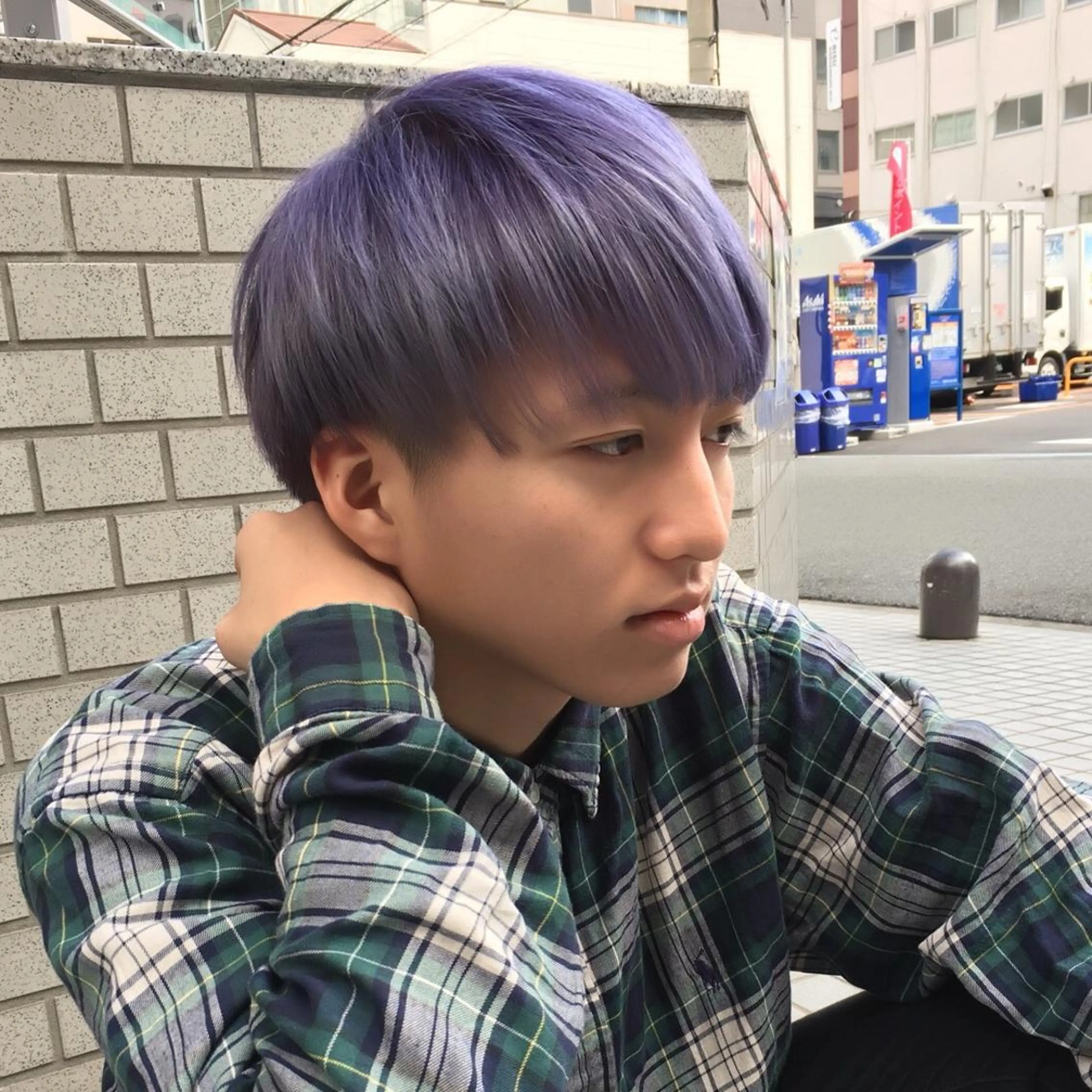 ショート カラー ヘアアレンジ メンズ As hair所属・柔らか垢抜けｶﾗｰと ｶｯﾄ🫧ASUKAのヘアスタイル