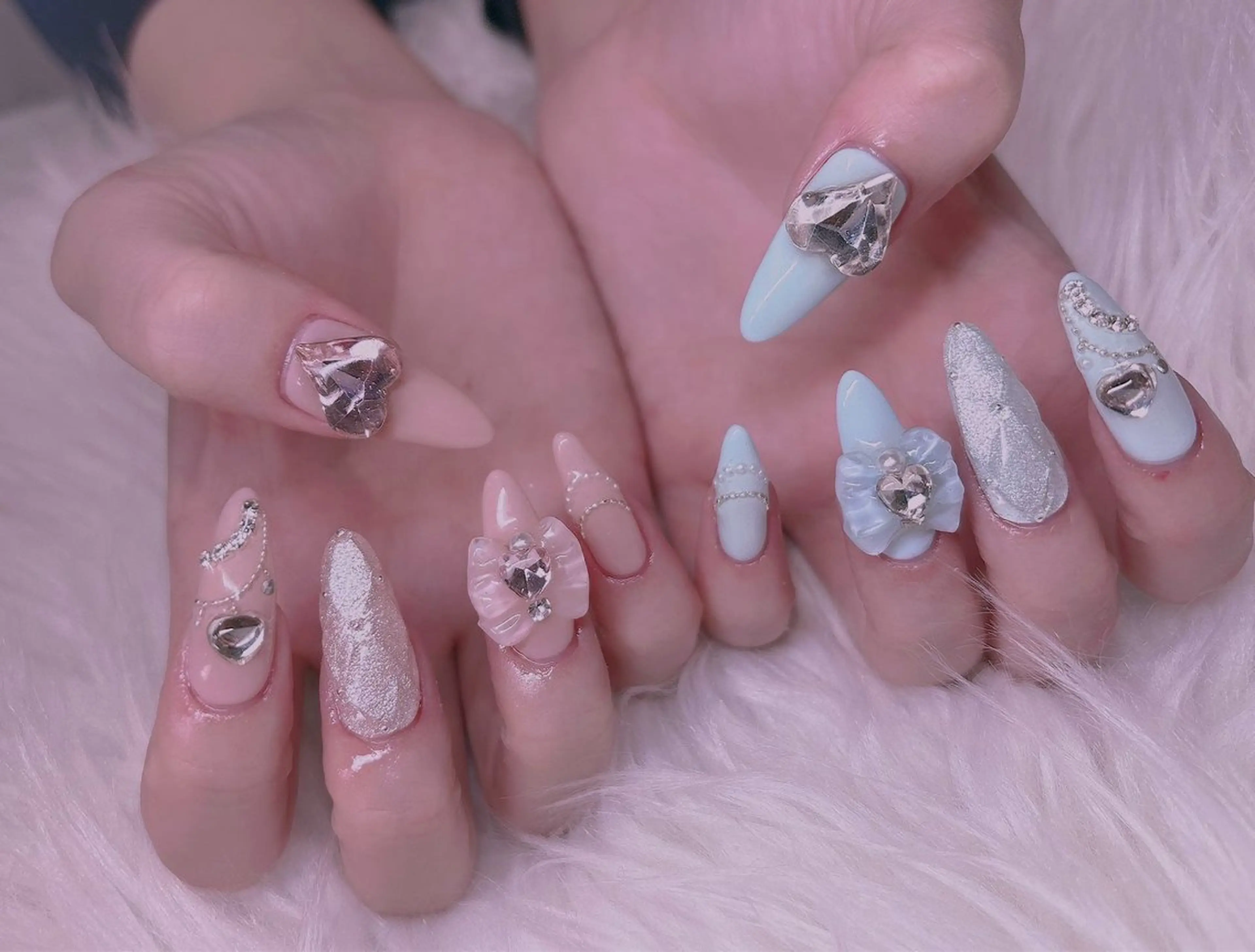 ネイル 長さだし専門店 M2　rikaのネイルデザイン