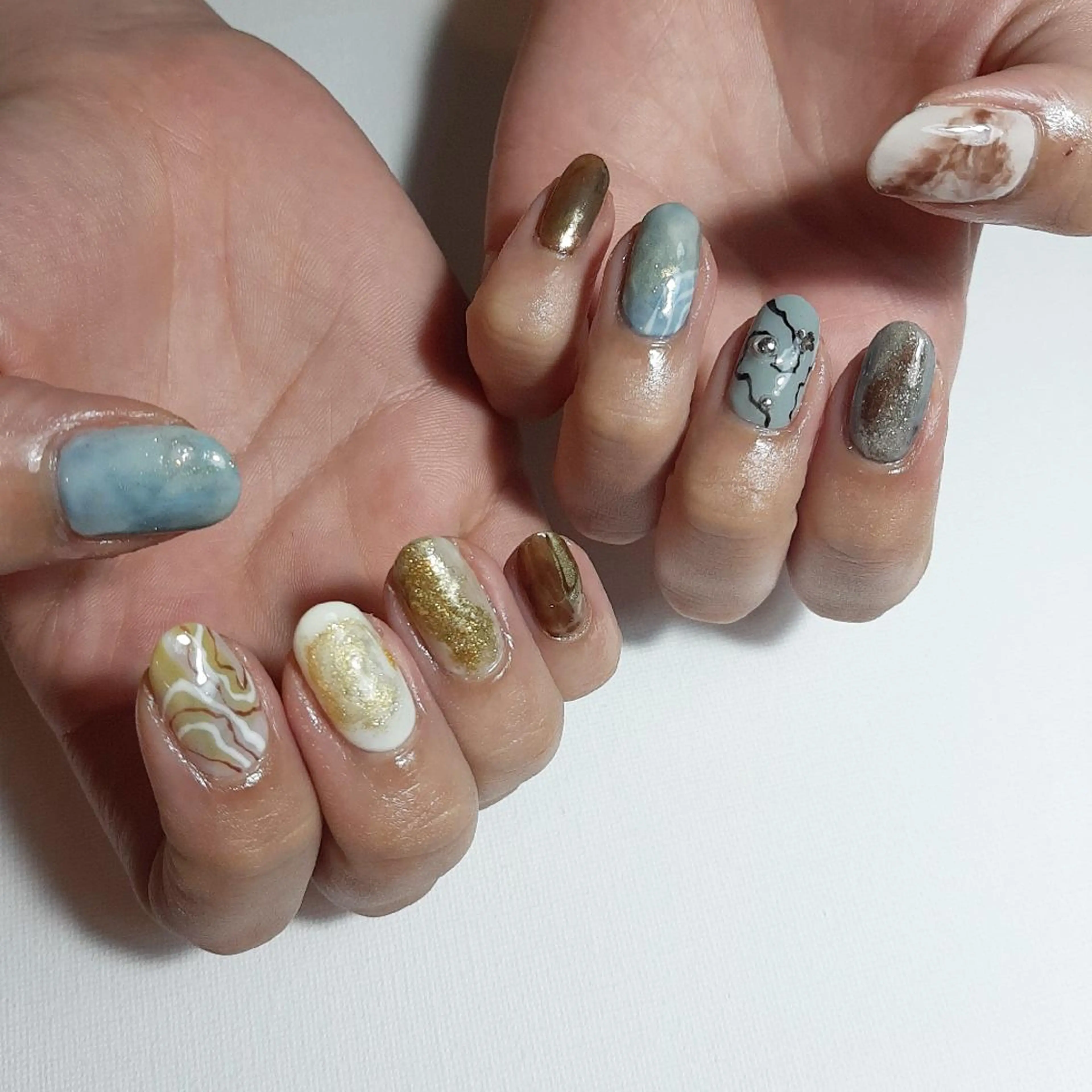 ネイル ニュアンスネイル owlnail /持込みデザイン専門のネイルデザイン
