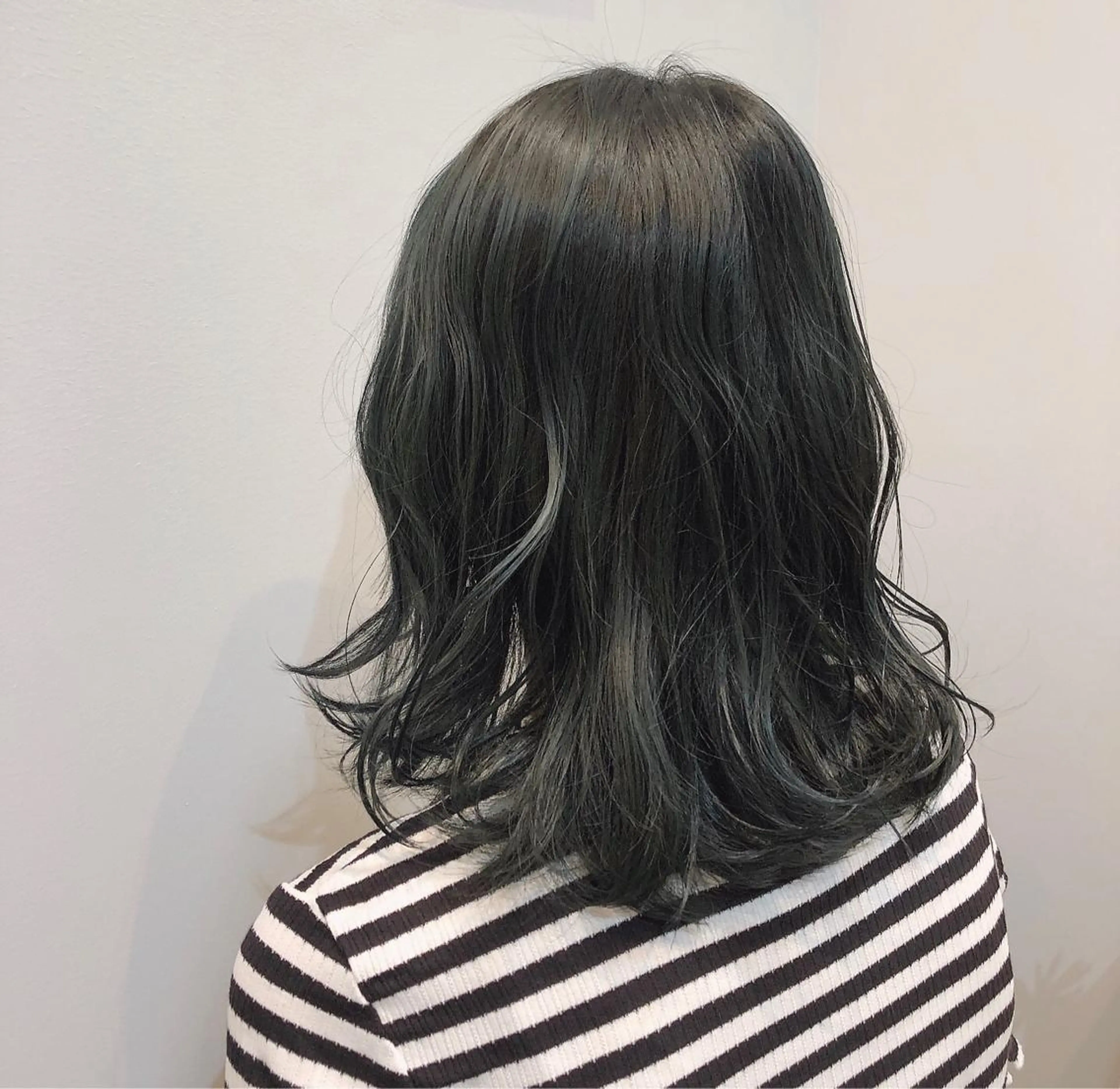 ミディアム カラー カット ヘアカラー トリートメント ✨髪質改善／艶カラー harunaのヘアスタイル