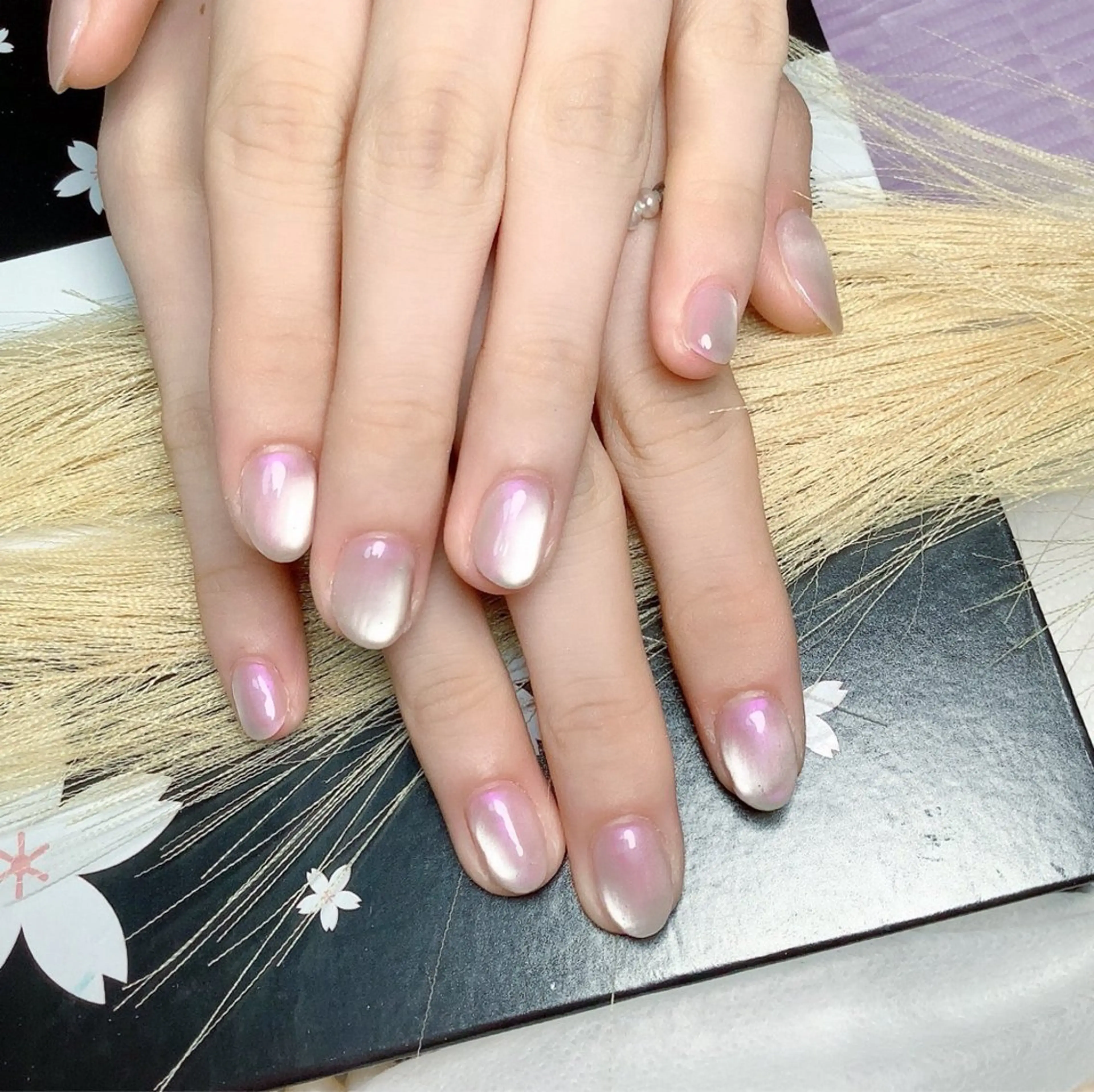 ネイル ハンドネイル ハンドケア pink ladyサロン所属・べ にのネイルデザイン