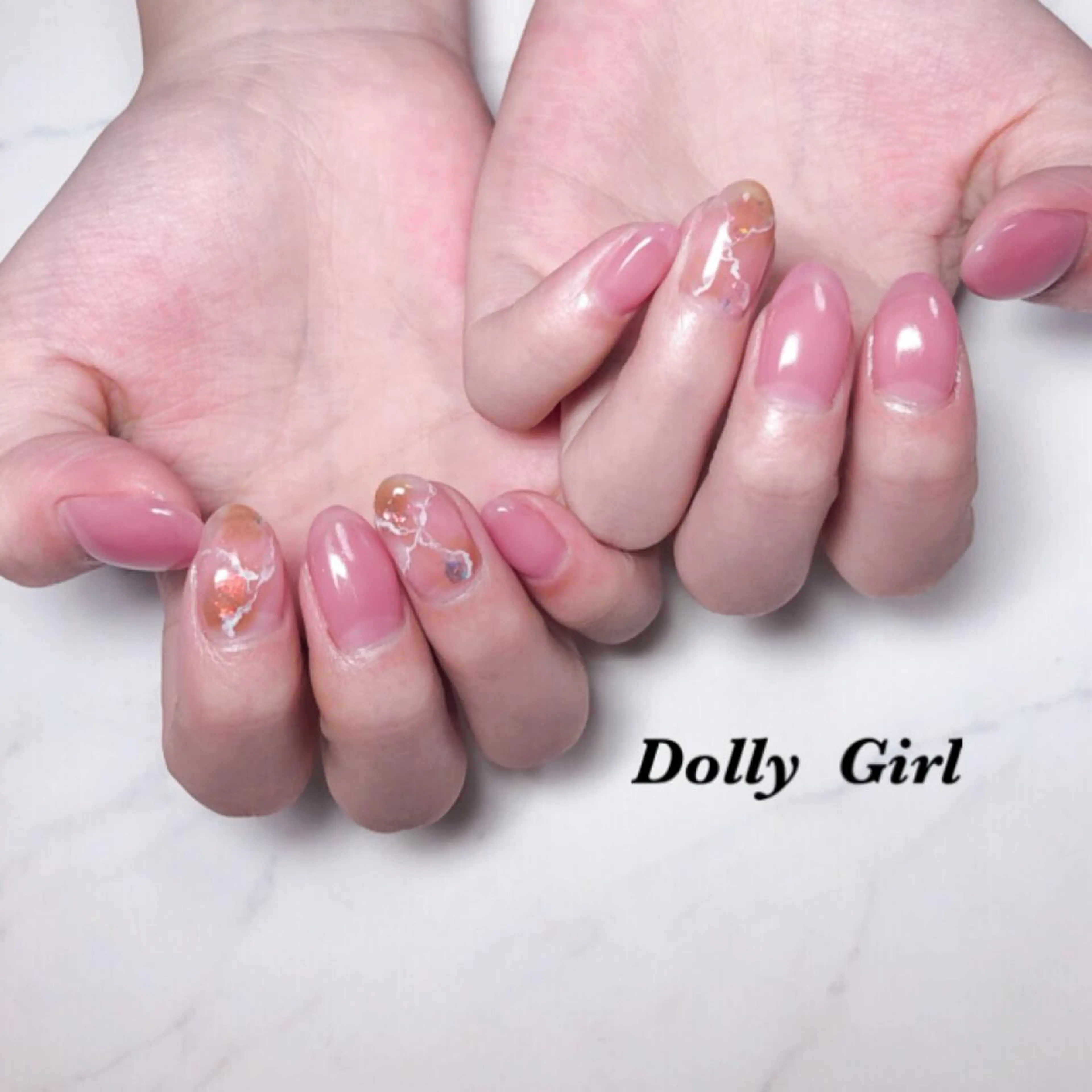 ネイル 個室ネイルサロンDolly  Girl〜ドーリーガール〜所属・DollyGirl KYOKOのネイルデザイン
