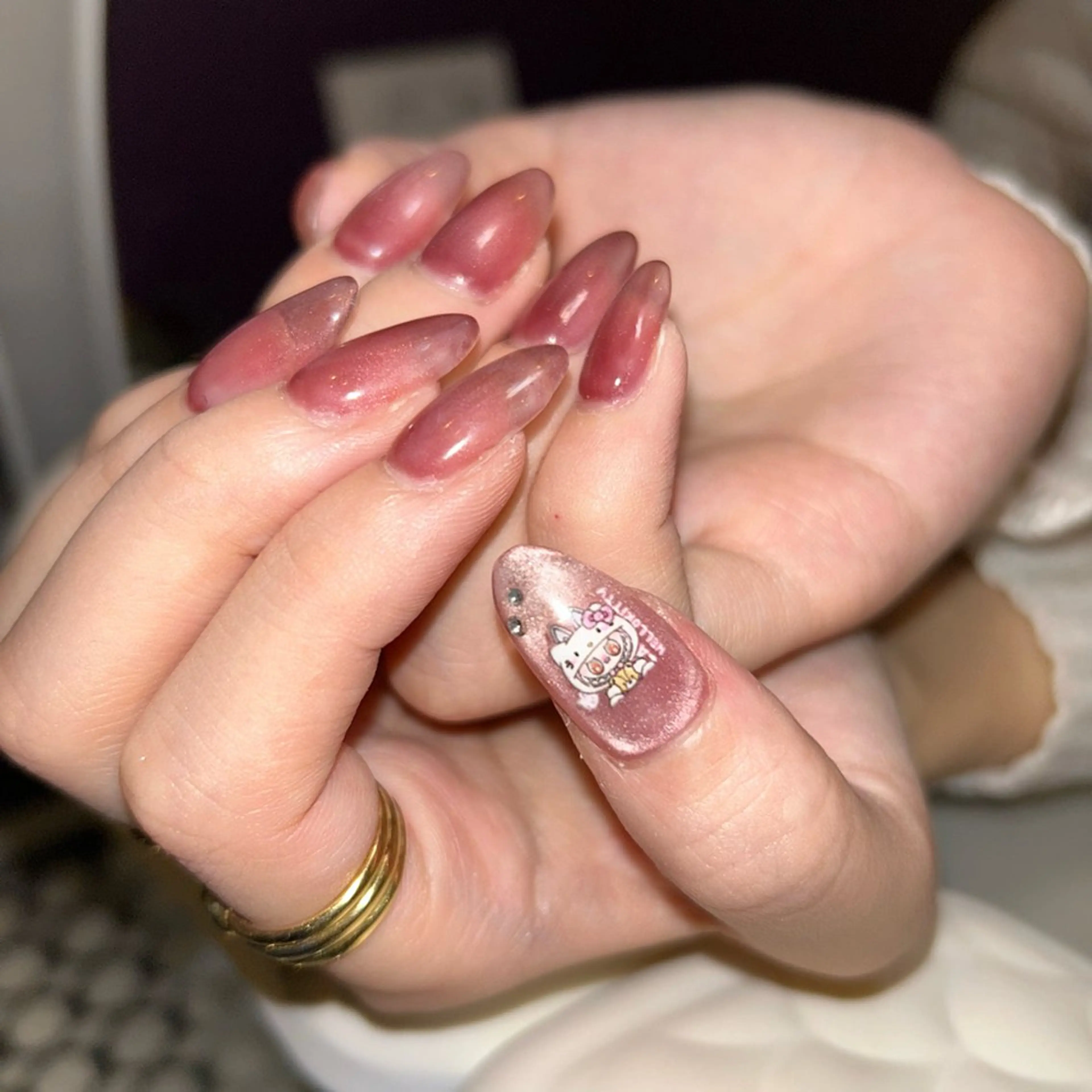 ネイル 持ち込み ハンドネイル ハンドケア Amys nail ハナのネイルデザイン