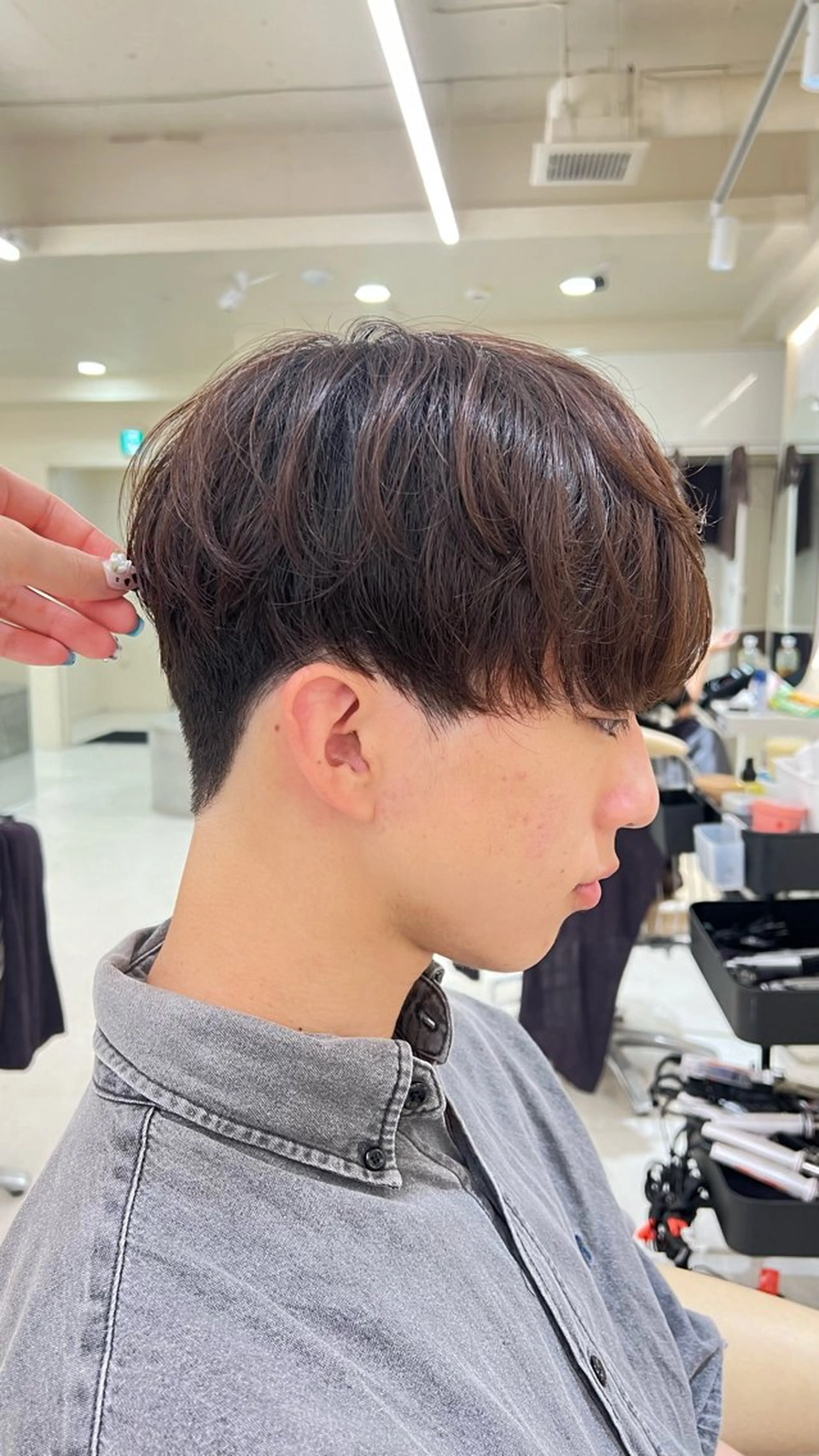 メンズ 横浜/ショート/ レイヤーカットのヘアスタイル