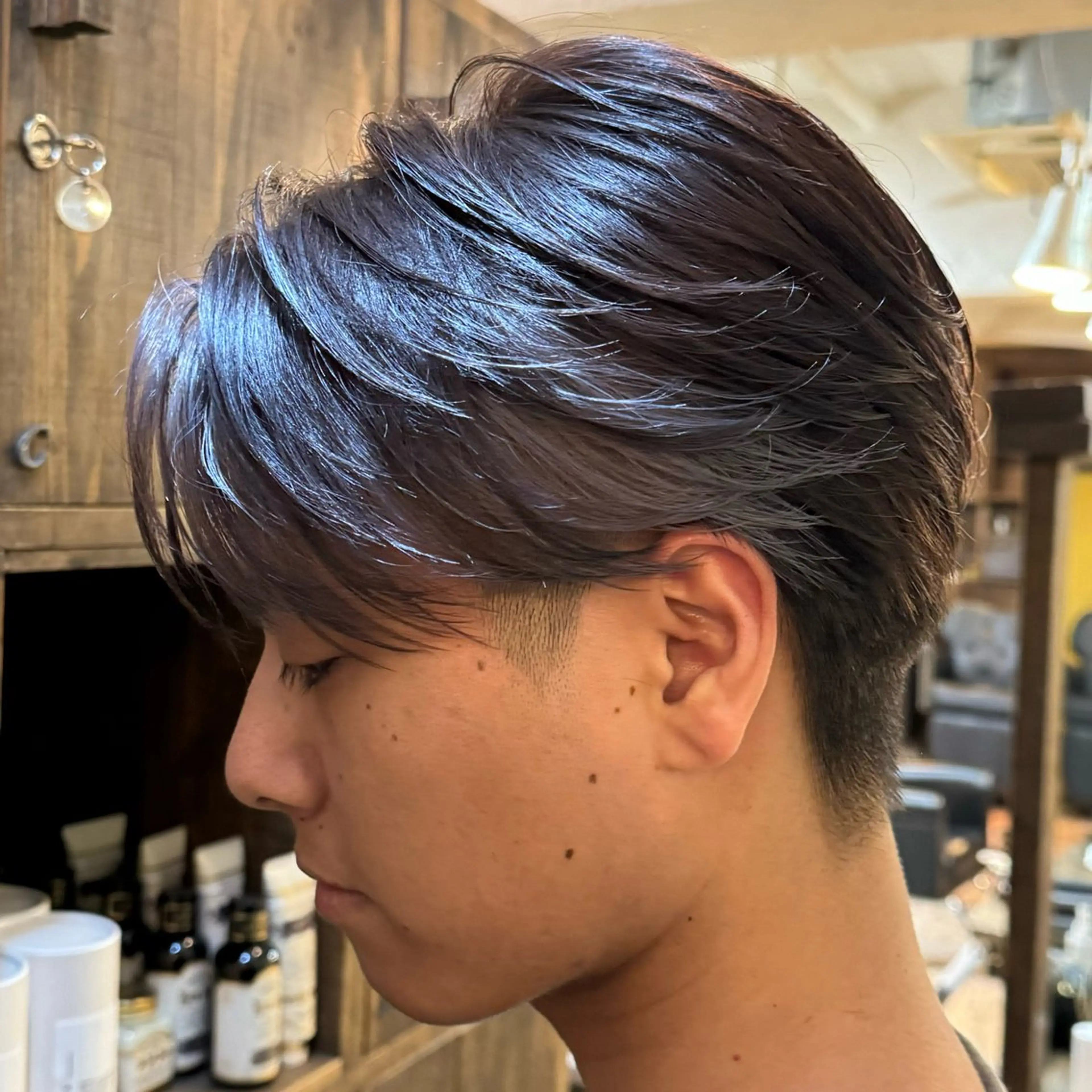 カラー メンズ カット 韓国ヘア🫧艶カラー 🫧髪質改善/オオヤのヘアスタイル