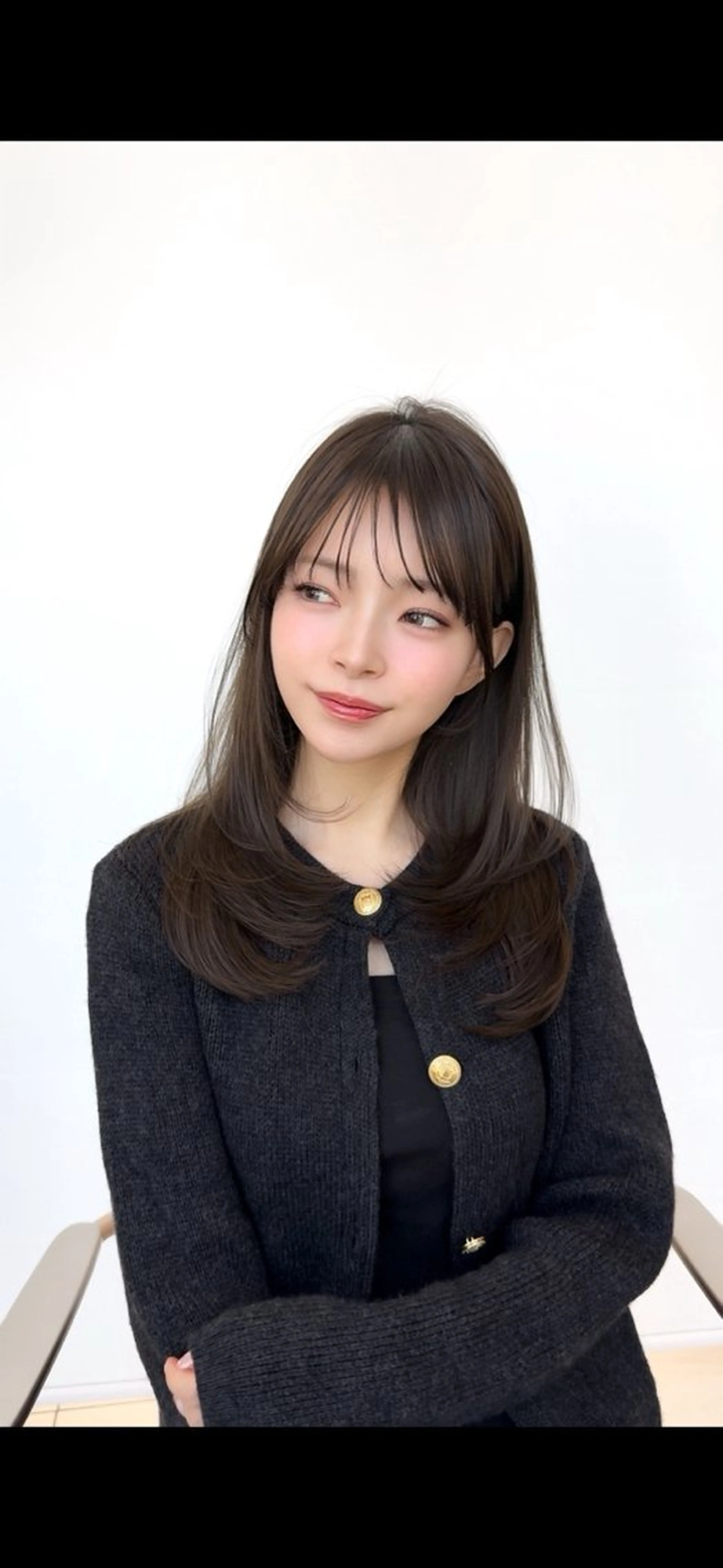 【毎朝の手入れが楽チン✨】全体カット✂︎➕ウル艶縮毛矯正🌫️➕2step外部補修トリートメント🤍の写真