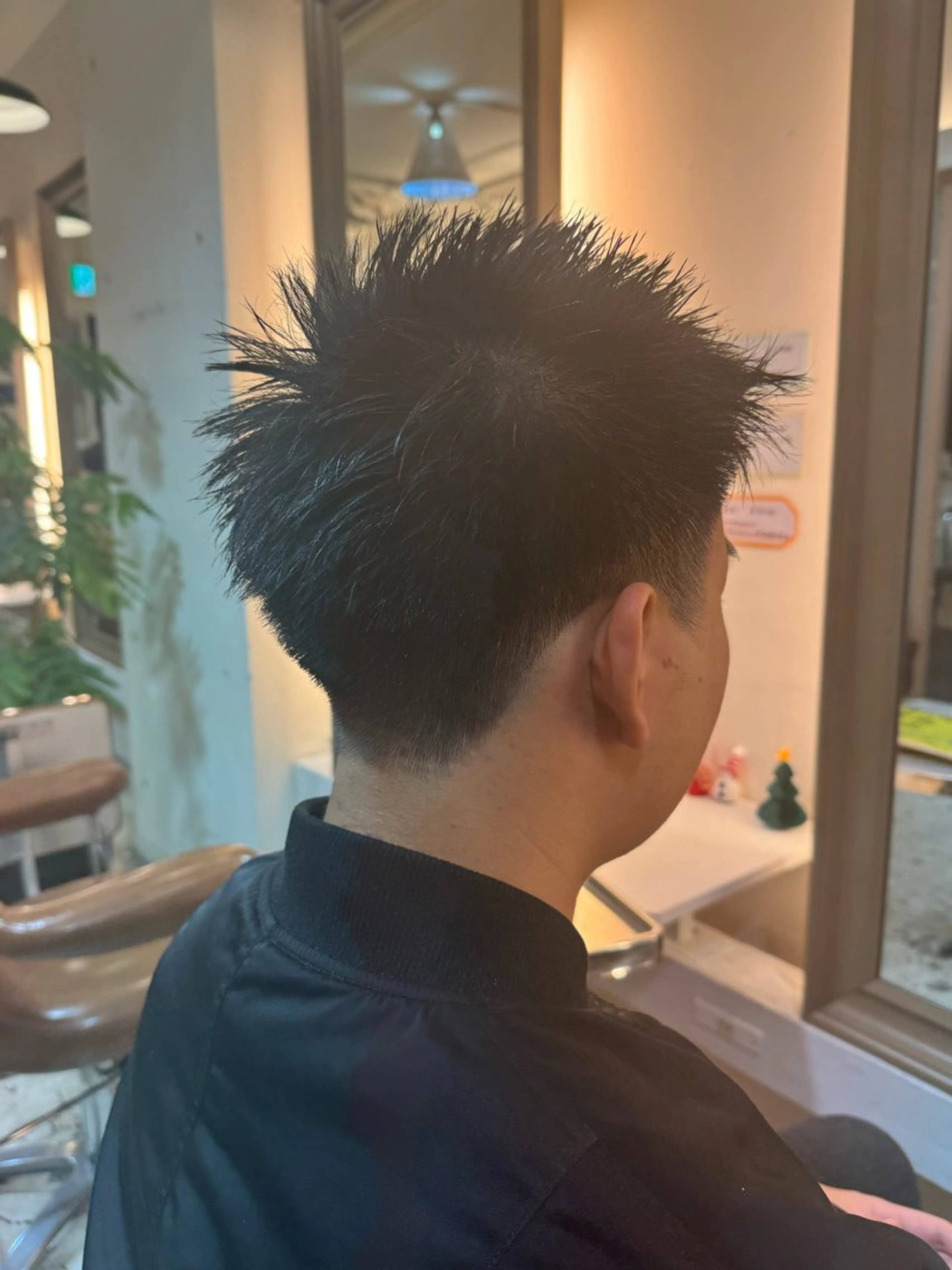 メンズ タツキ/レイヤー/ パーマ/艶カラーのヘアスタイル