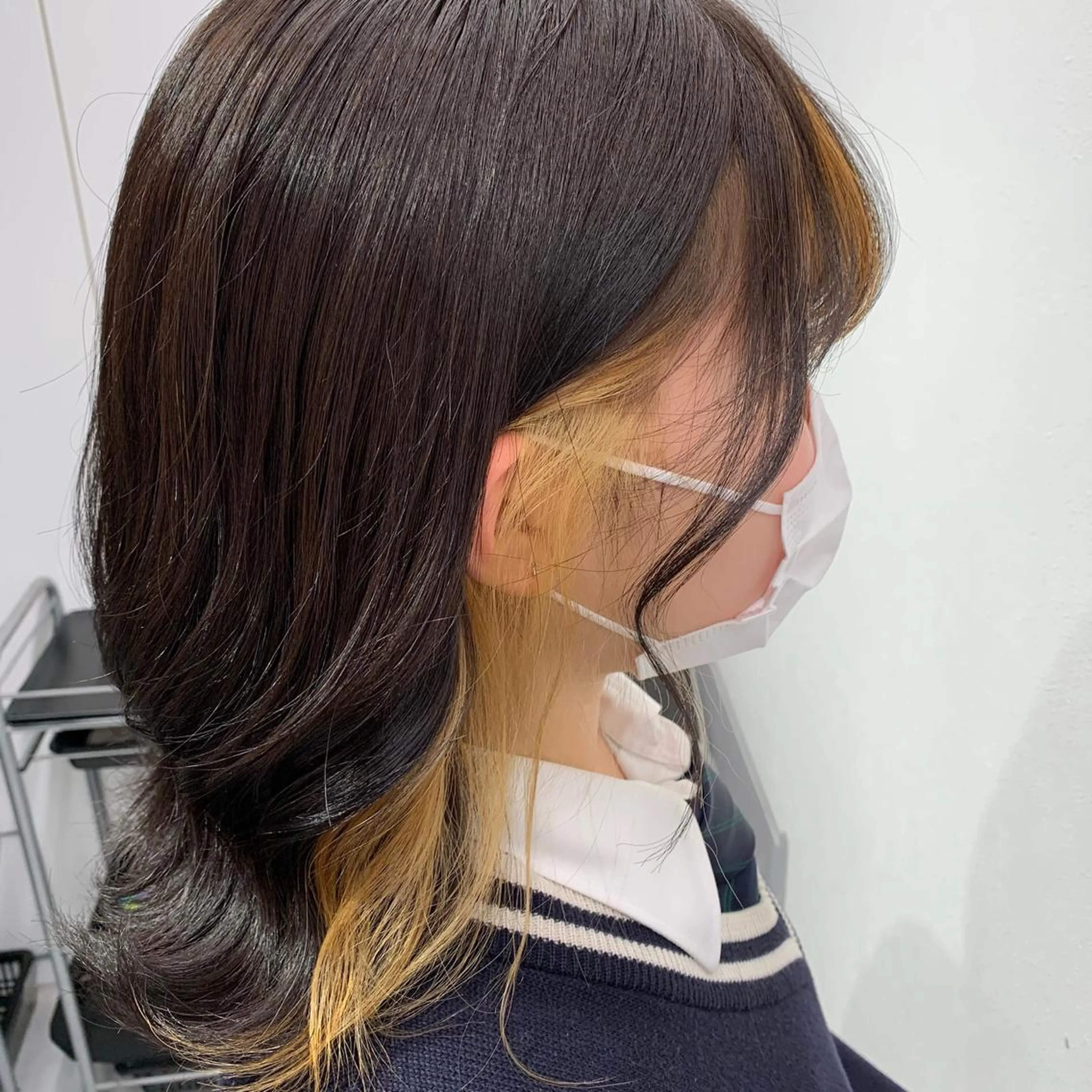 セミロング カラー ヘアアレンジ メンズ キッズ ネイル マツエク・マツパ カット ヘアカラー トリートメント ヘッドスパ ヘアセット 💕トレンドうる艶髪 💕TUNE銀座のヘアスタイル