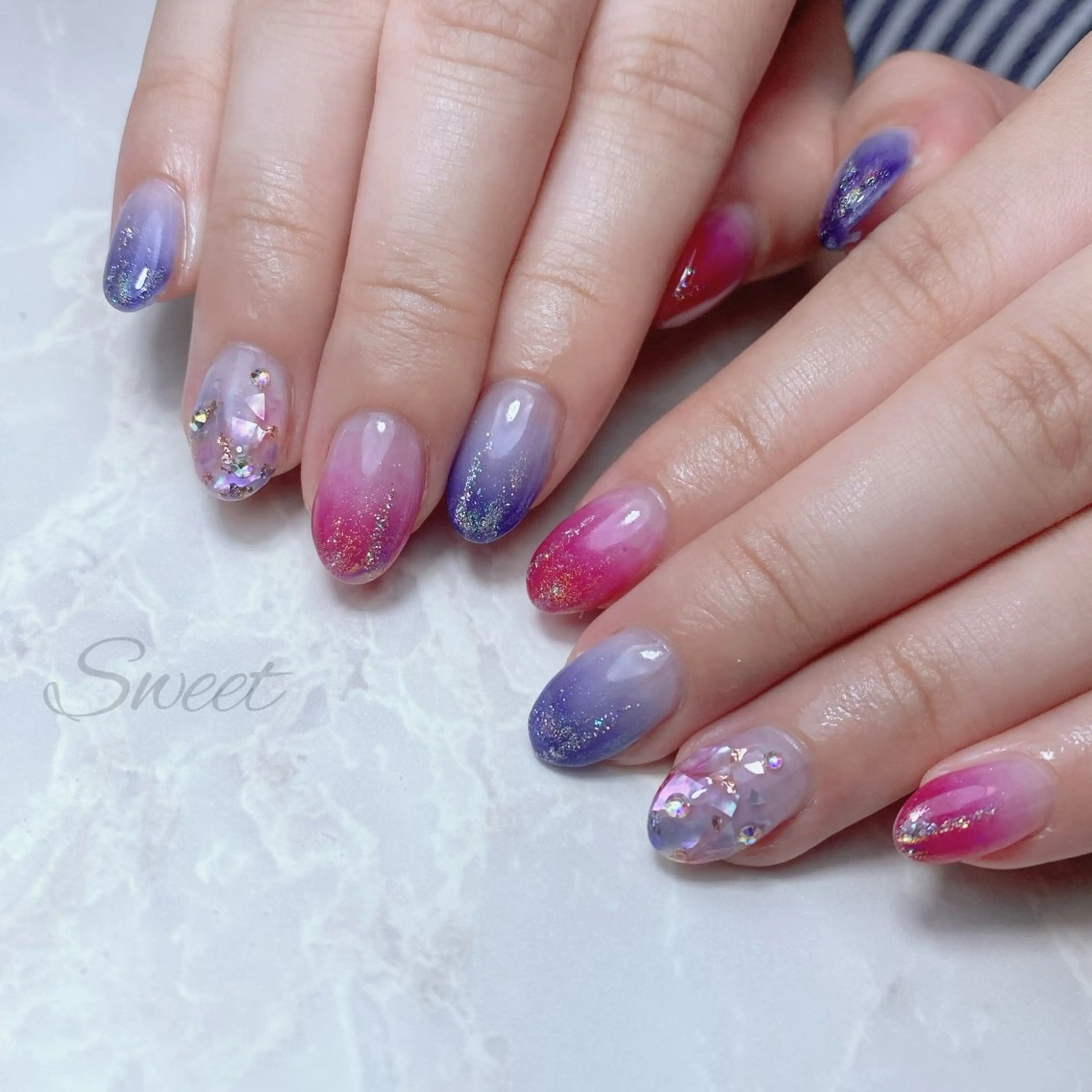 ネイル sweet 仲野陽子のネイルデザイン