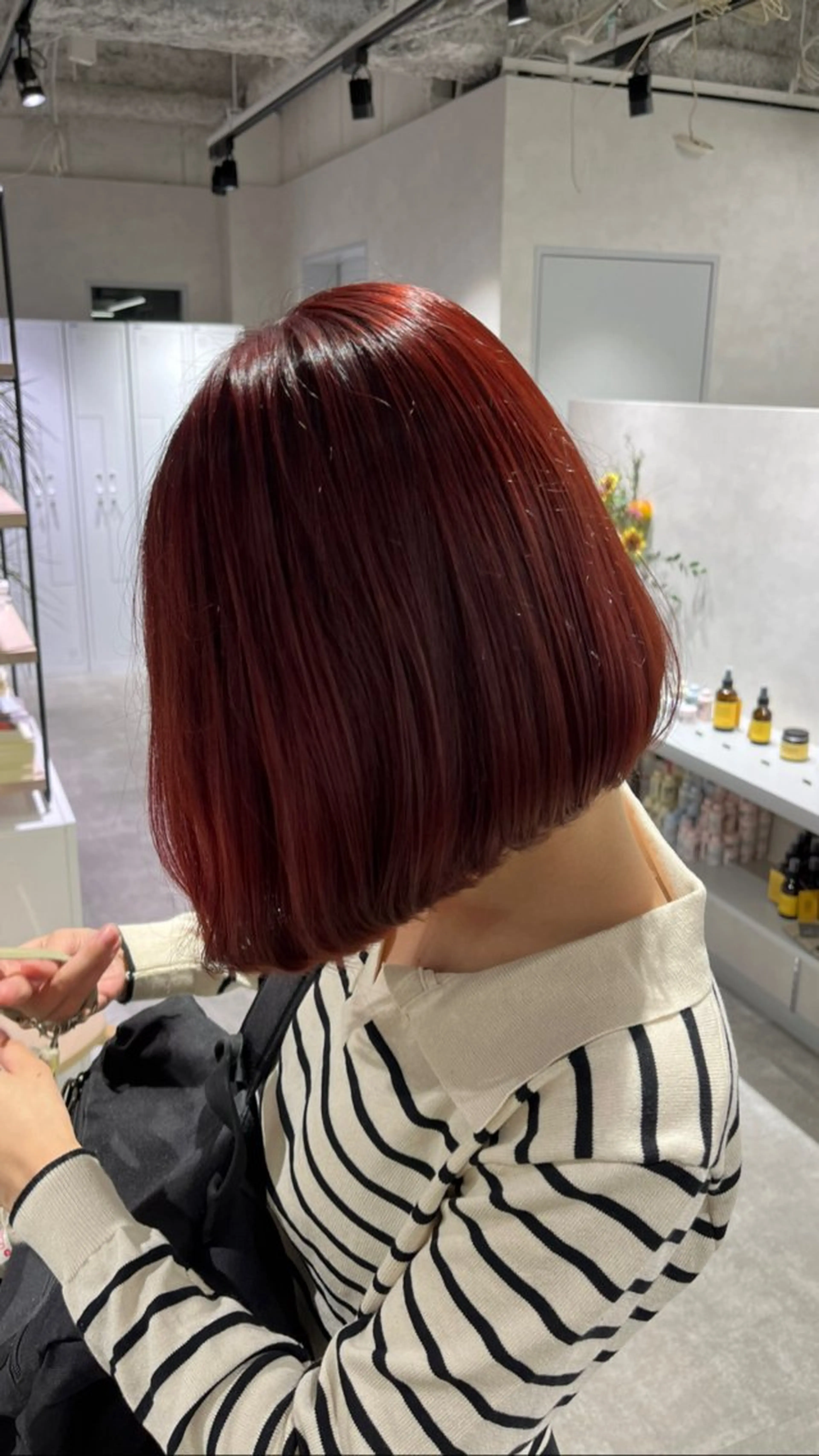 ショート ボブ Mai🍀西梅田 メンズカットモデルのヘアスタイル