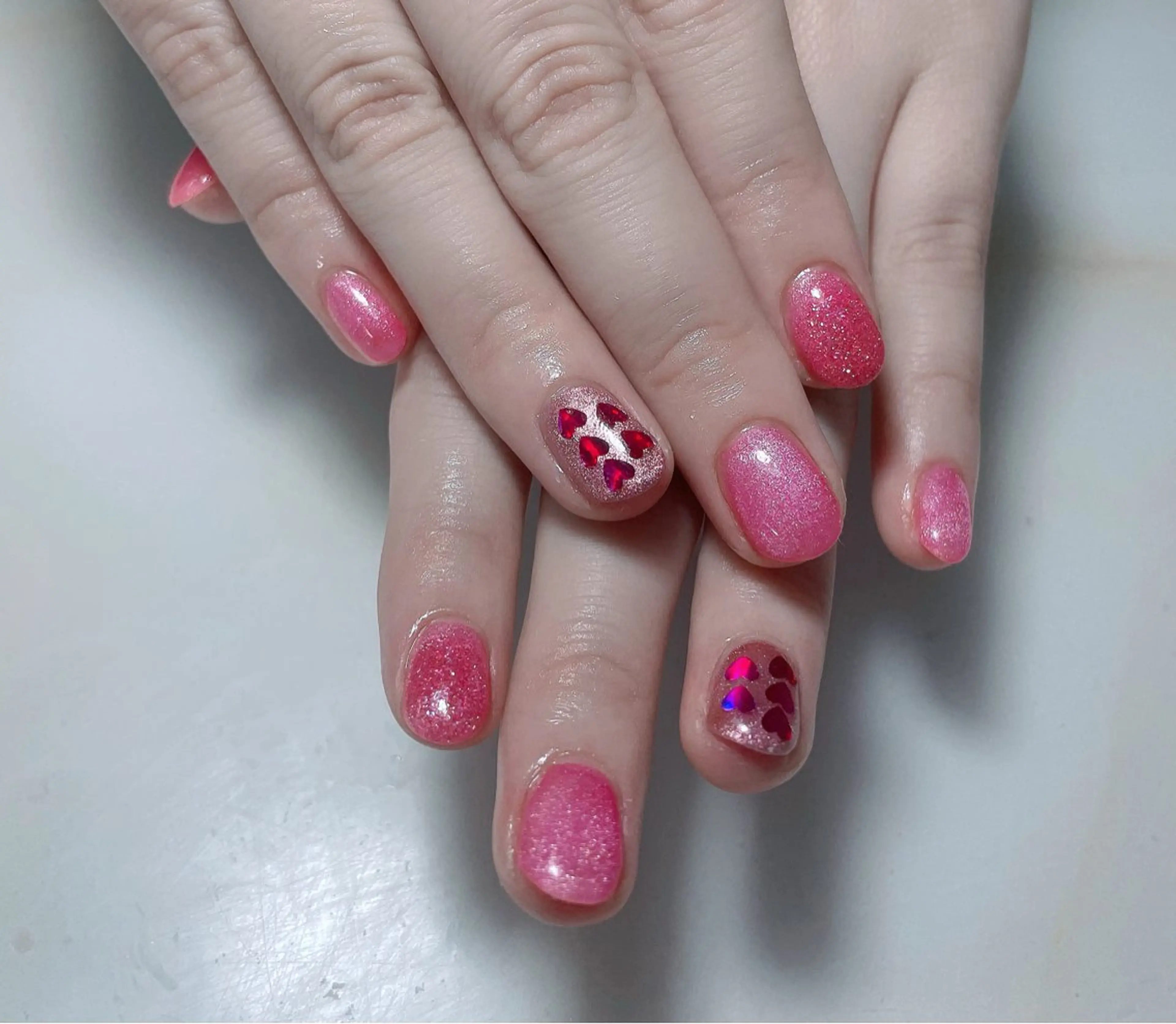 ネイル アートネイル フレンチネイル ジェルネイル グラデーション 韓国ネイル ハンドネイル 久保田 マリコのネイルデザイン