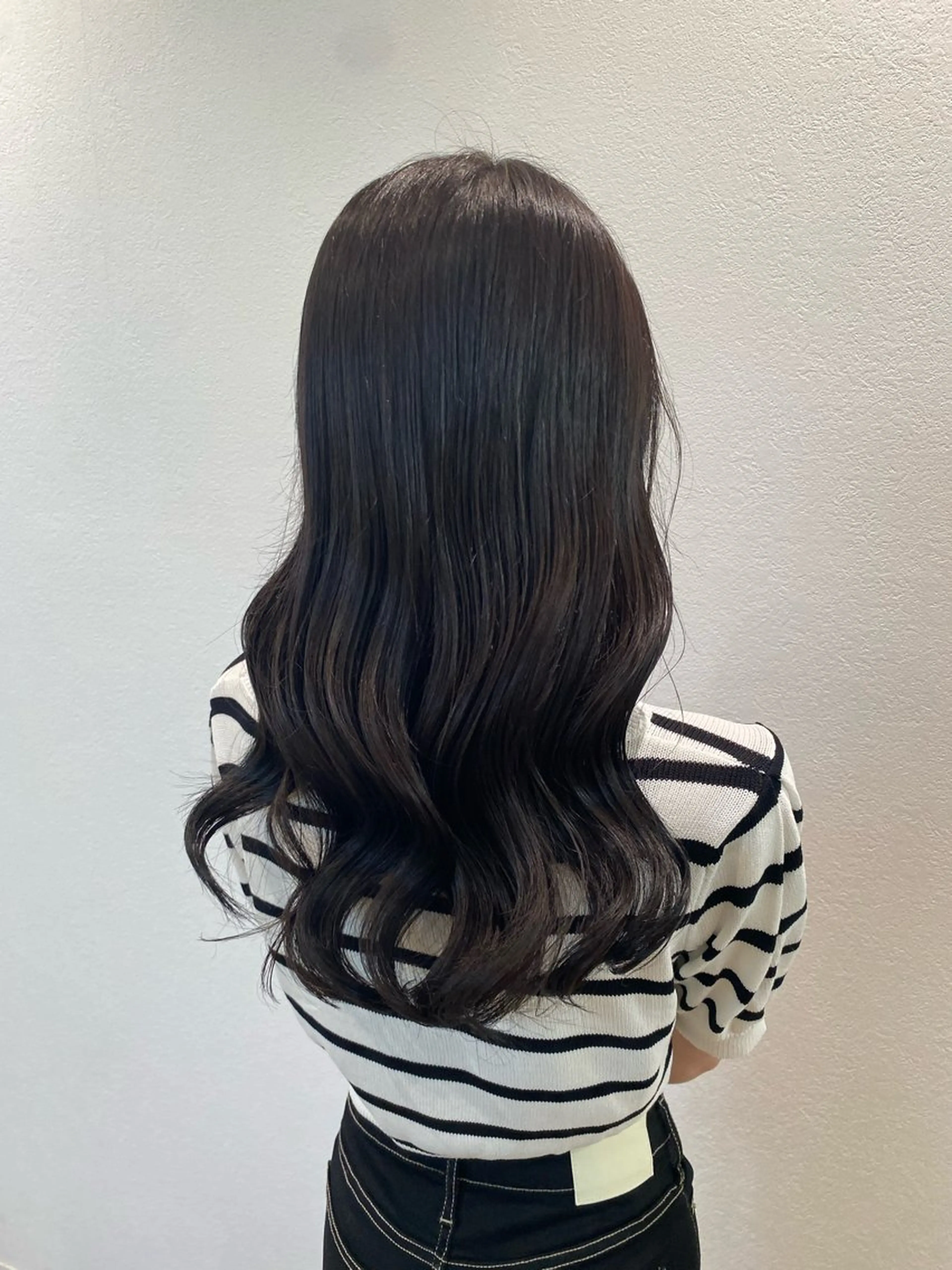 ロング カラー 藤野 凪沙のヘアスタイル