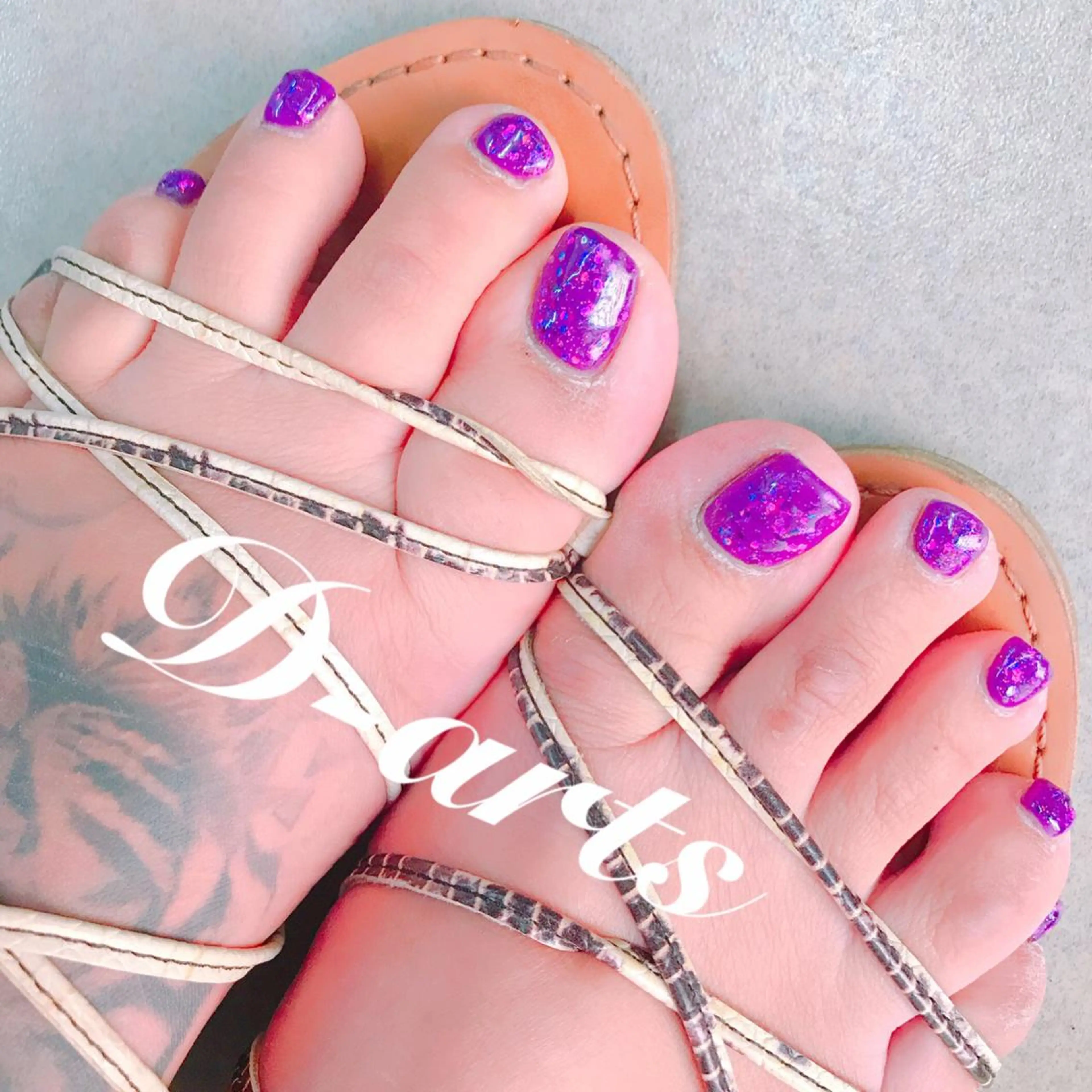 ネイル フットネイル S&S 村田小百合のネイルデザイン