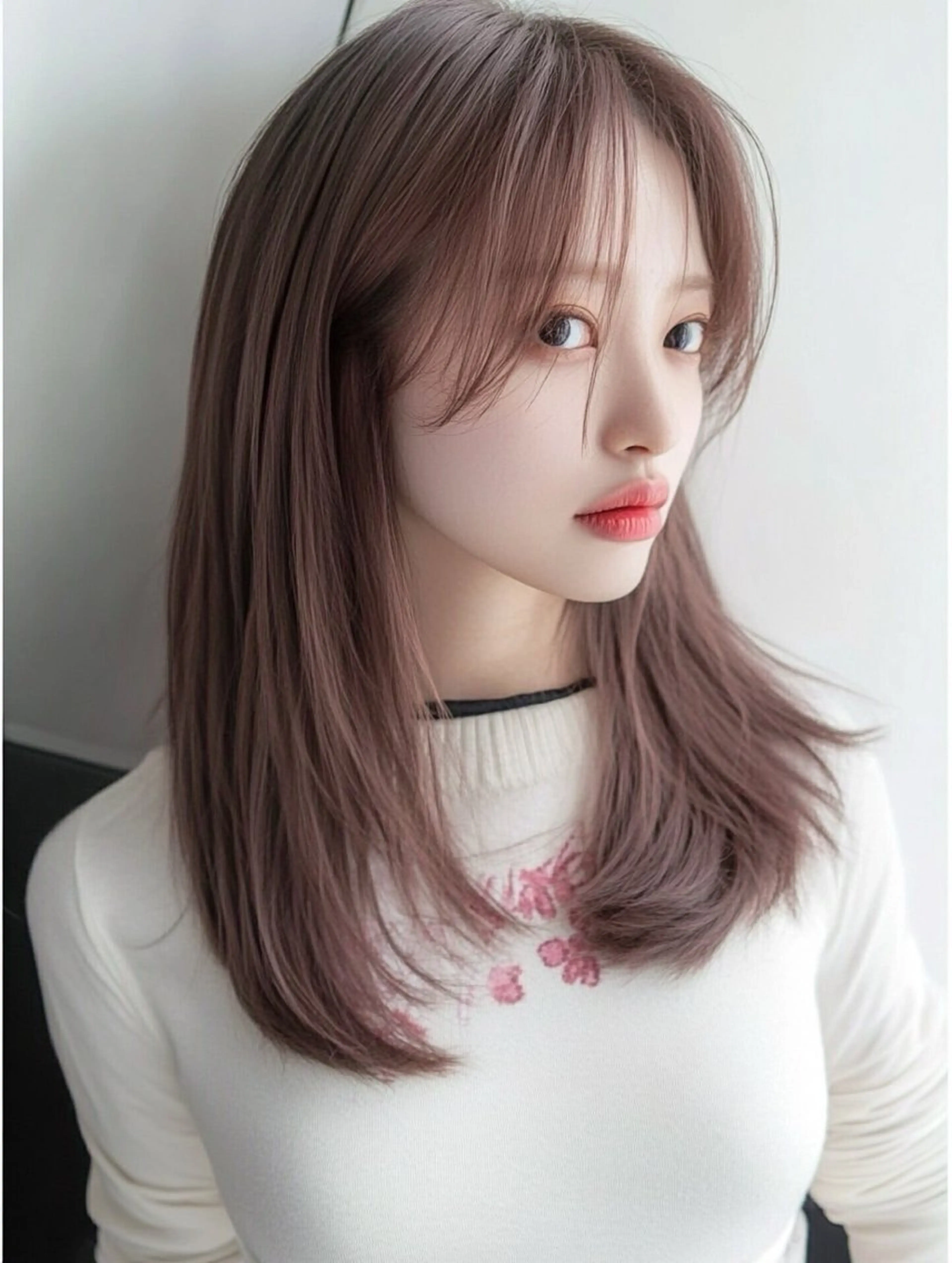 似合わせカット＋艶カラーの写真