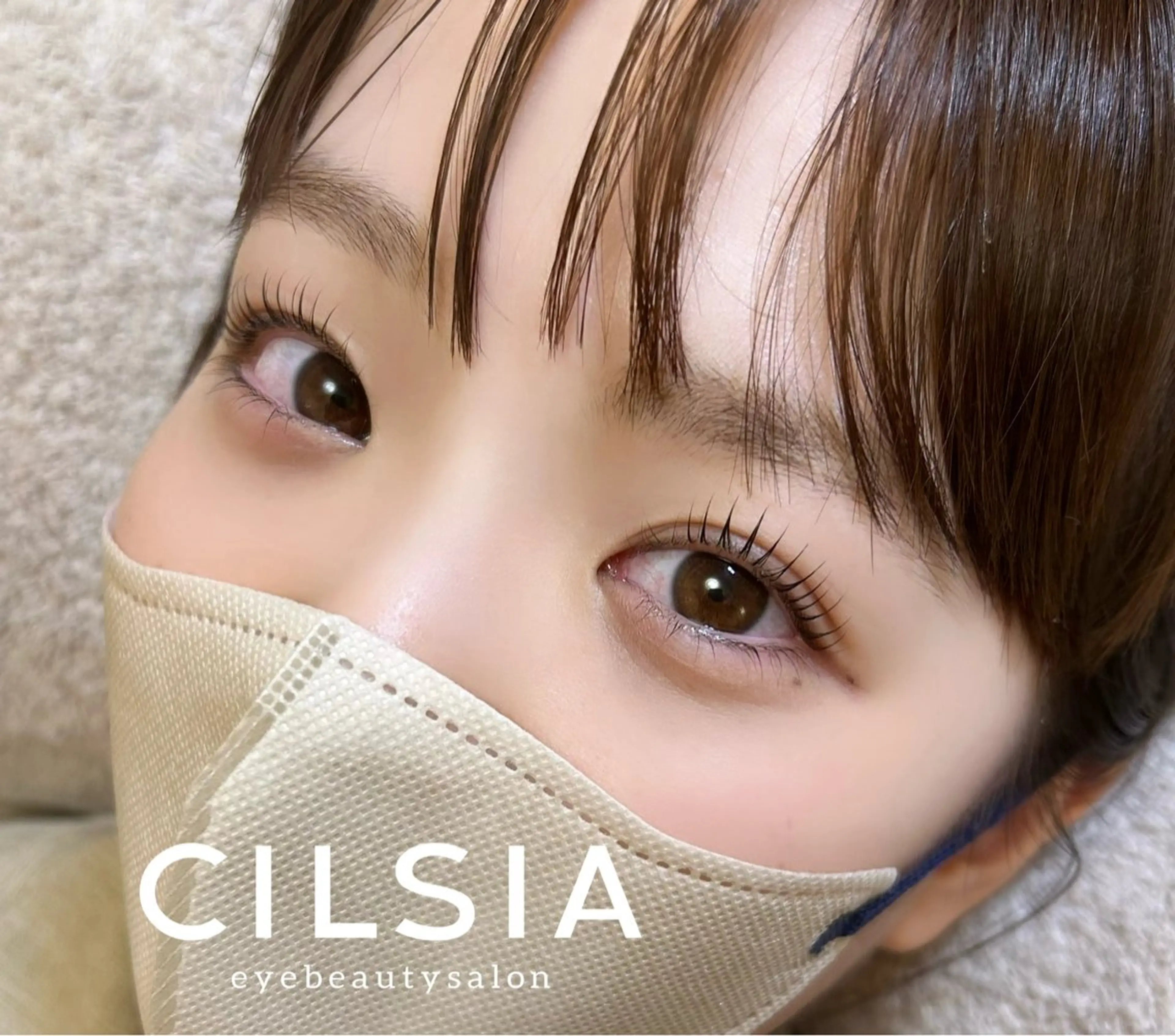 マツエク・マツパ CILSIA eyebeautysalon所属・CHIAKI 中崎町　梅田のマツエク・マツパデザイン