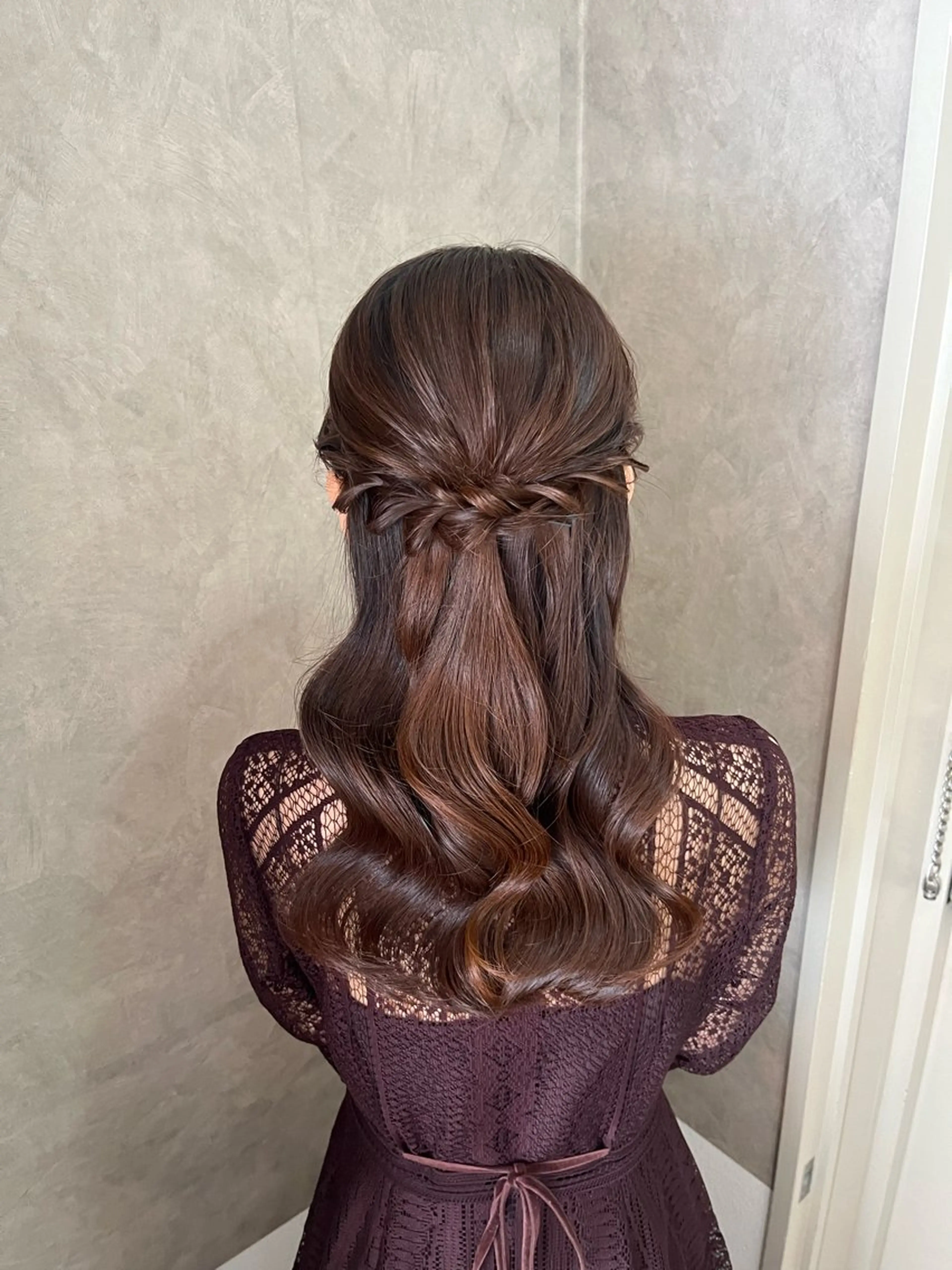 ヘアアレンジ ハーフアップ ヘアセット 推し活＊イベントヘア 💕ゆり🐈🐾のヘアスタイル