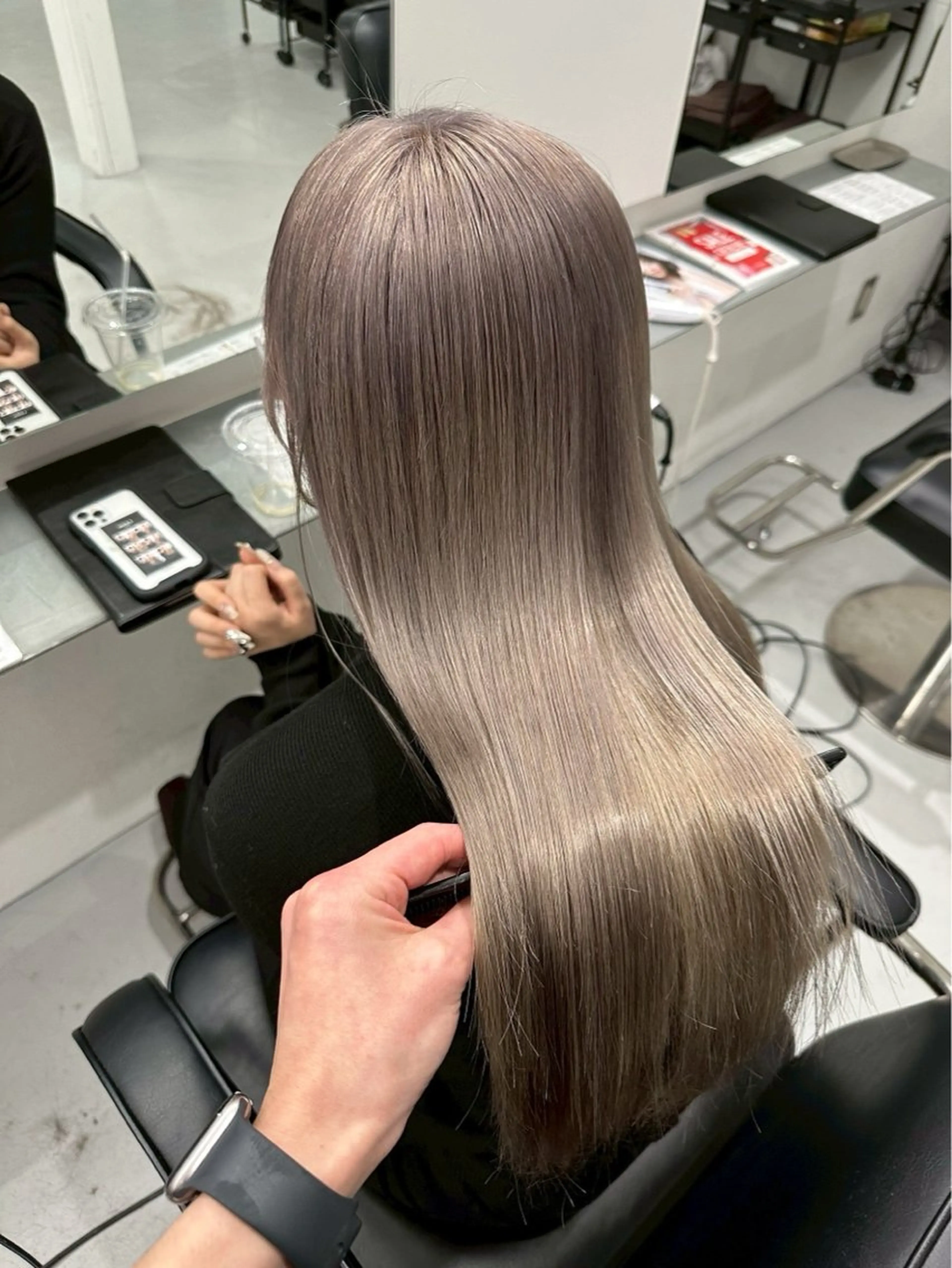 ロング カラー カットモデル募集中/ 新潟万代/かのん🎀のヘアスタイル