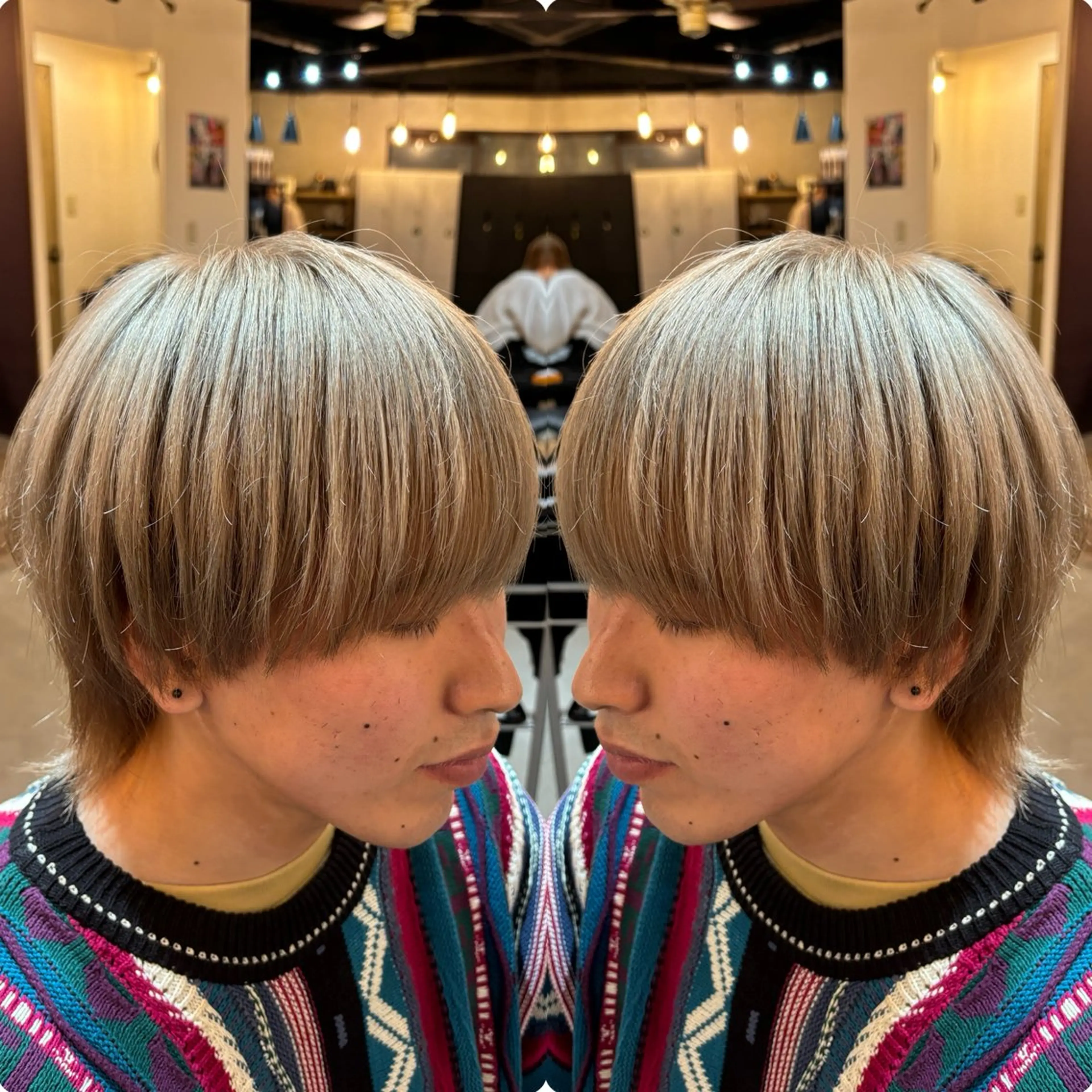 ミディアム 👑曲がる縮毛矯正 /パーマ👑ショウのヘアスタイル