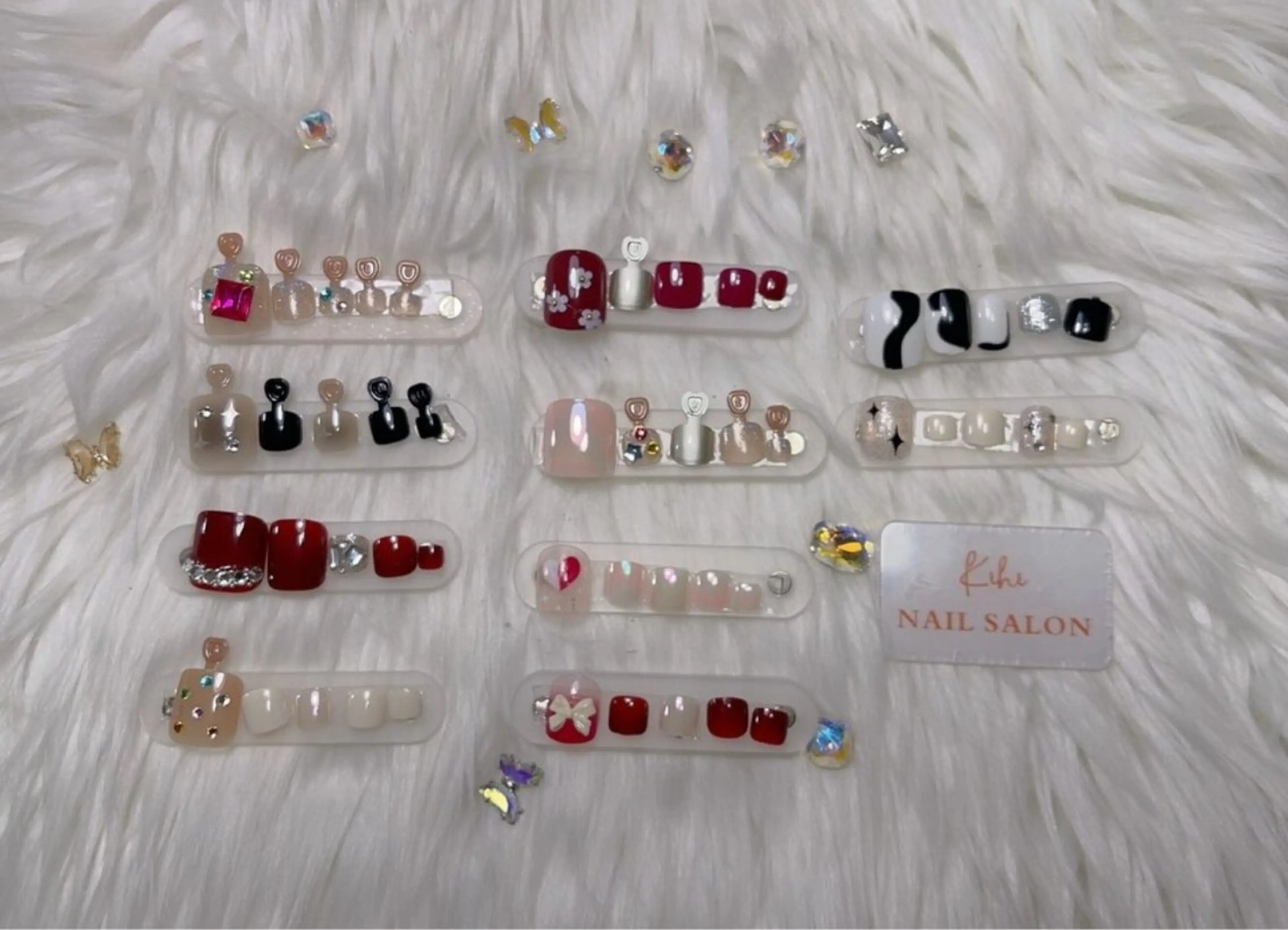 ネイル アートネイル フレンチネイル ジェルネイル グラデーション 韓国ネイル 村中 ハナのネイルデザイン