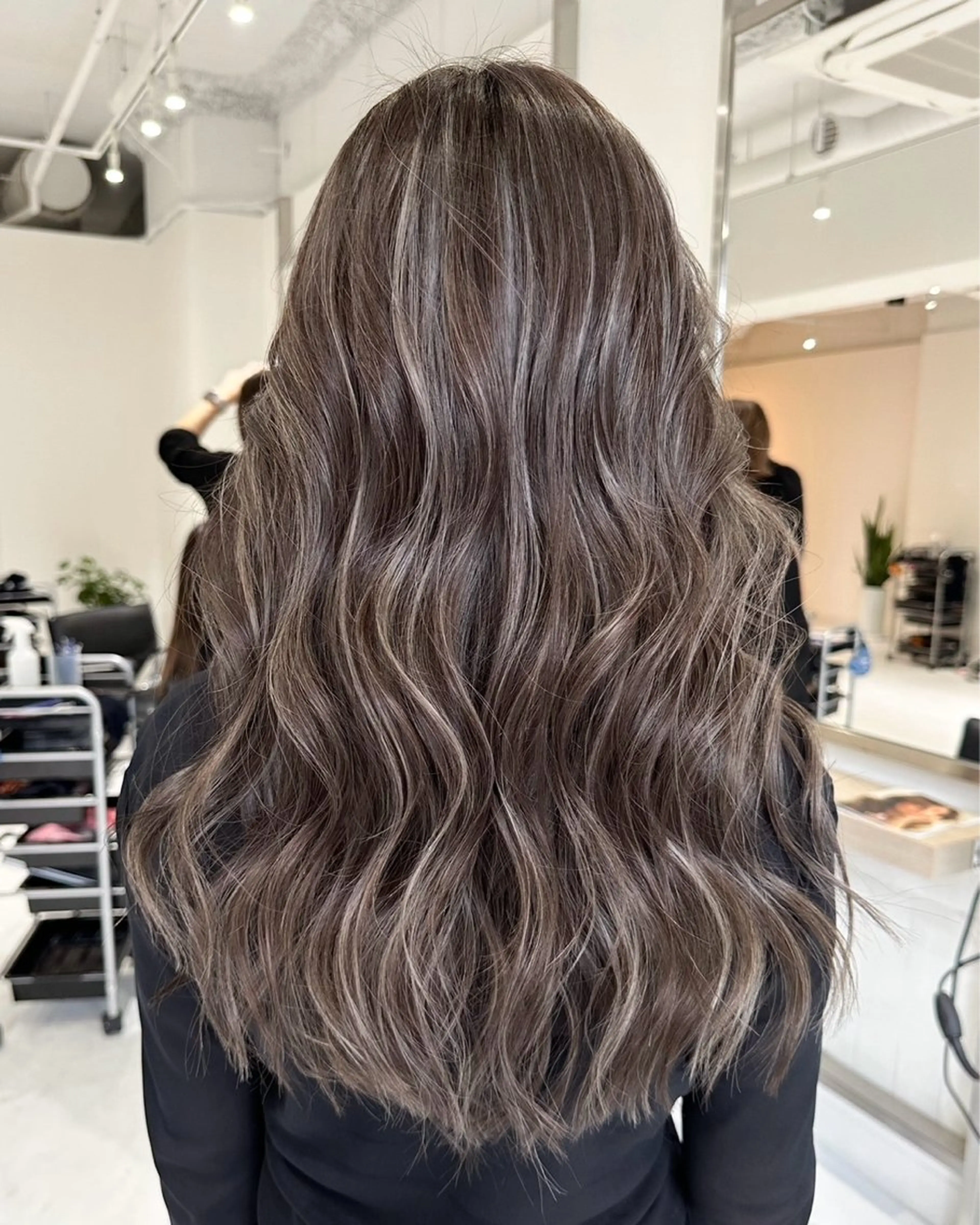 ロング 💖韓国風💖 レイヤー/LISAのヘアスタイル