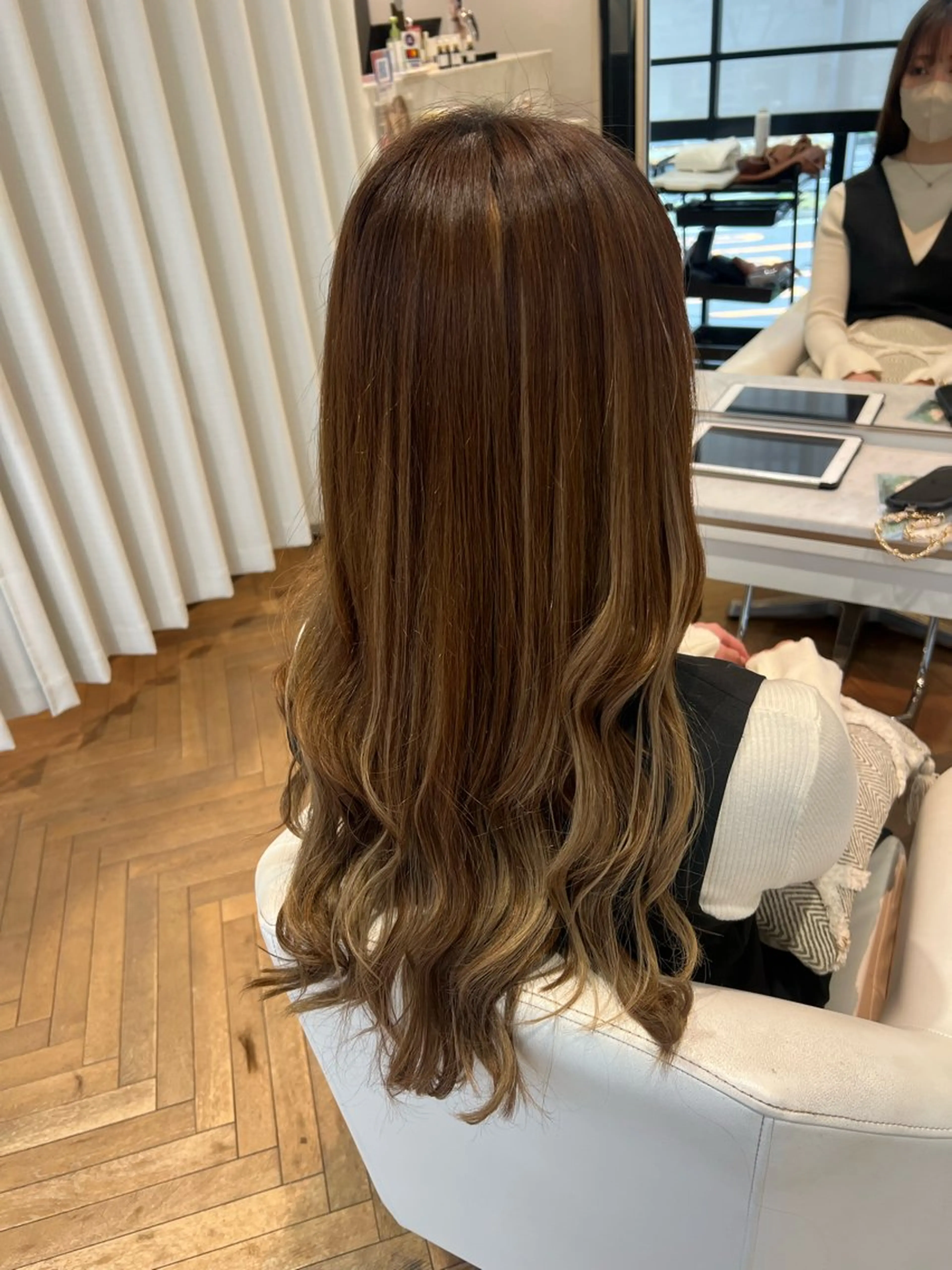 ロング カット エクステ 似合わせ/レイヤー 💟SAEのヘアスタイル