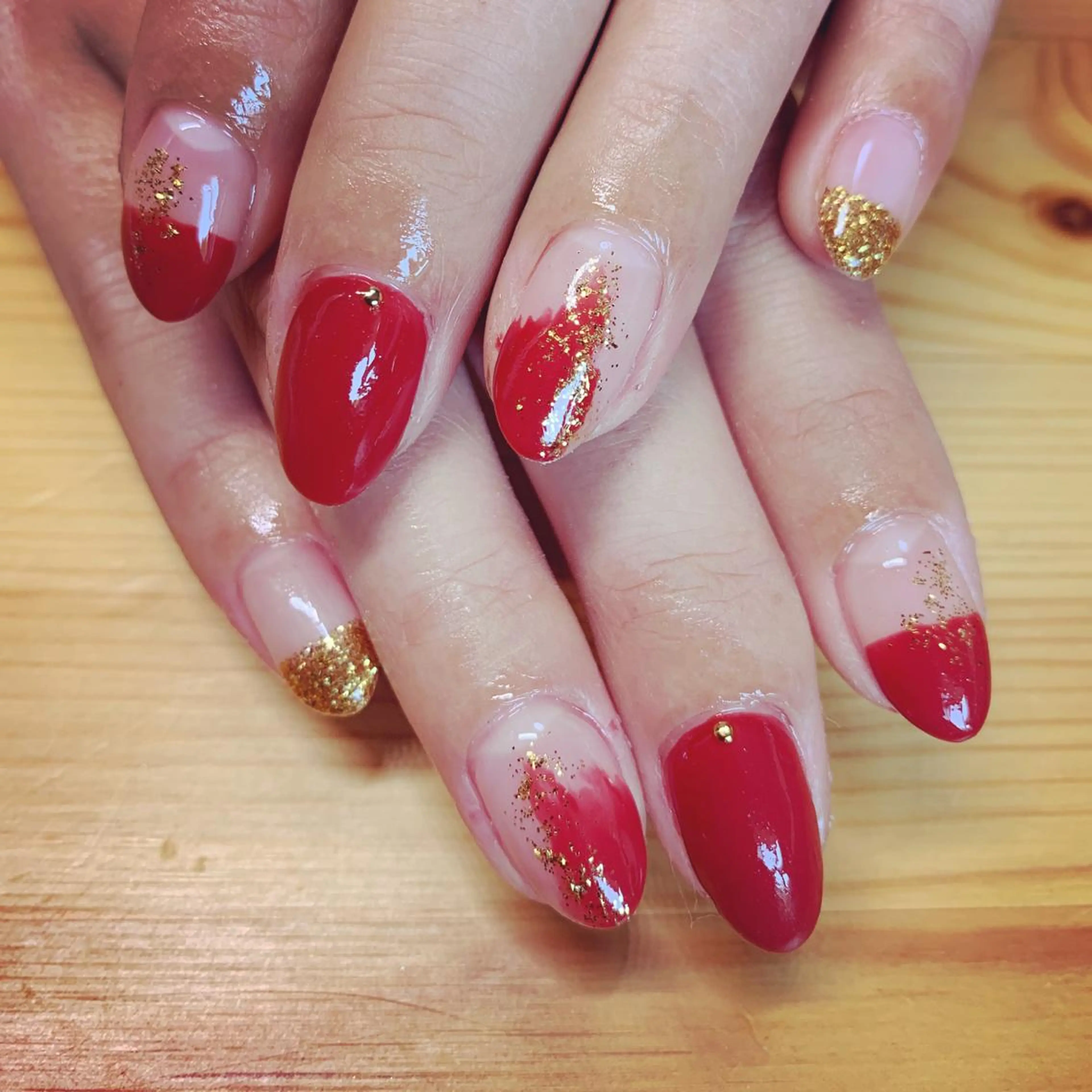 ネイル ハンドネイル フットネイル Adite nailのネイルデザイン