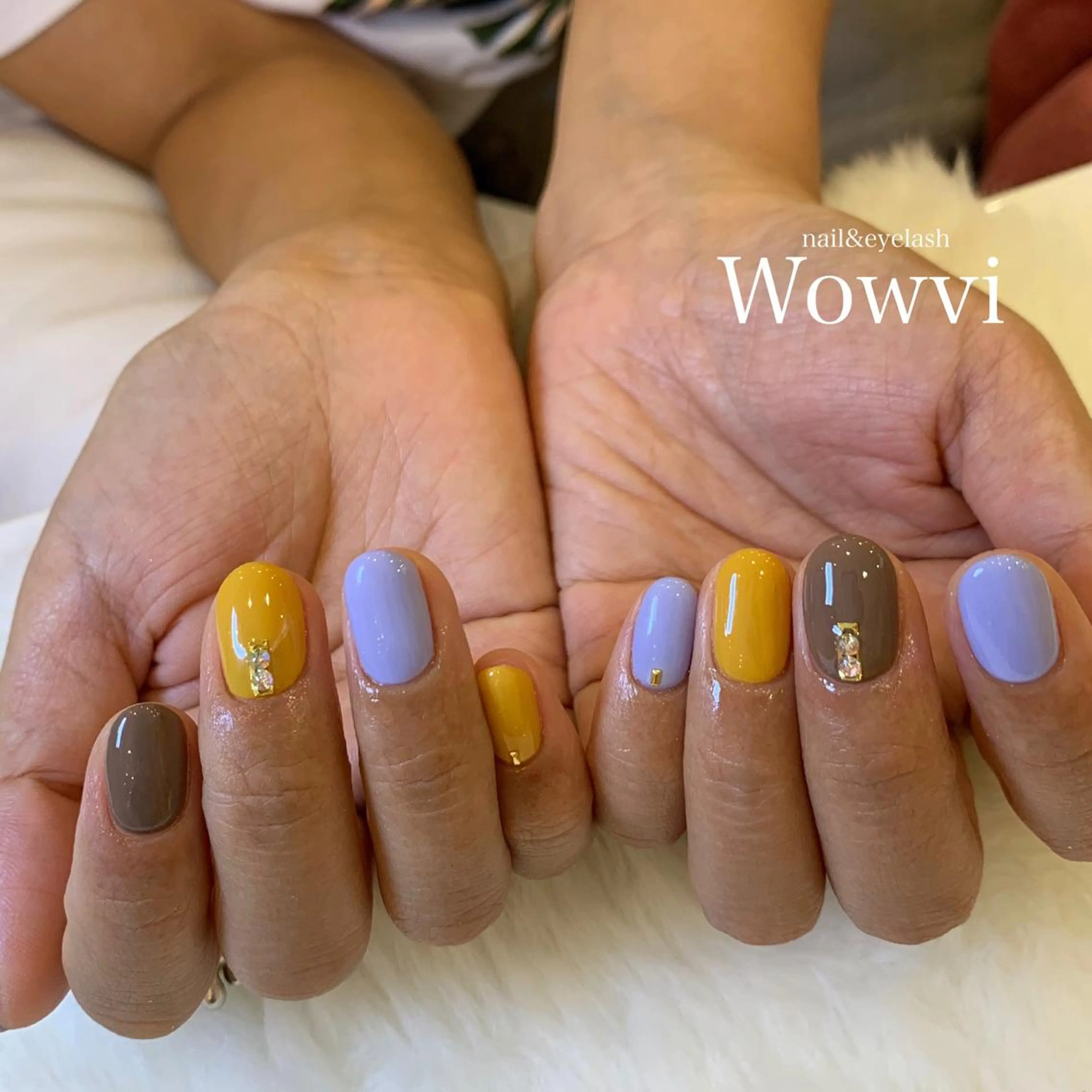 ネイル シンプルネイル wowvi ワウビーのネイルデザイン