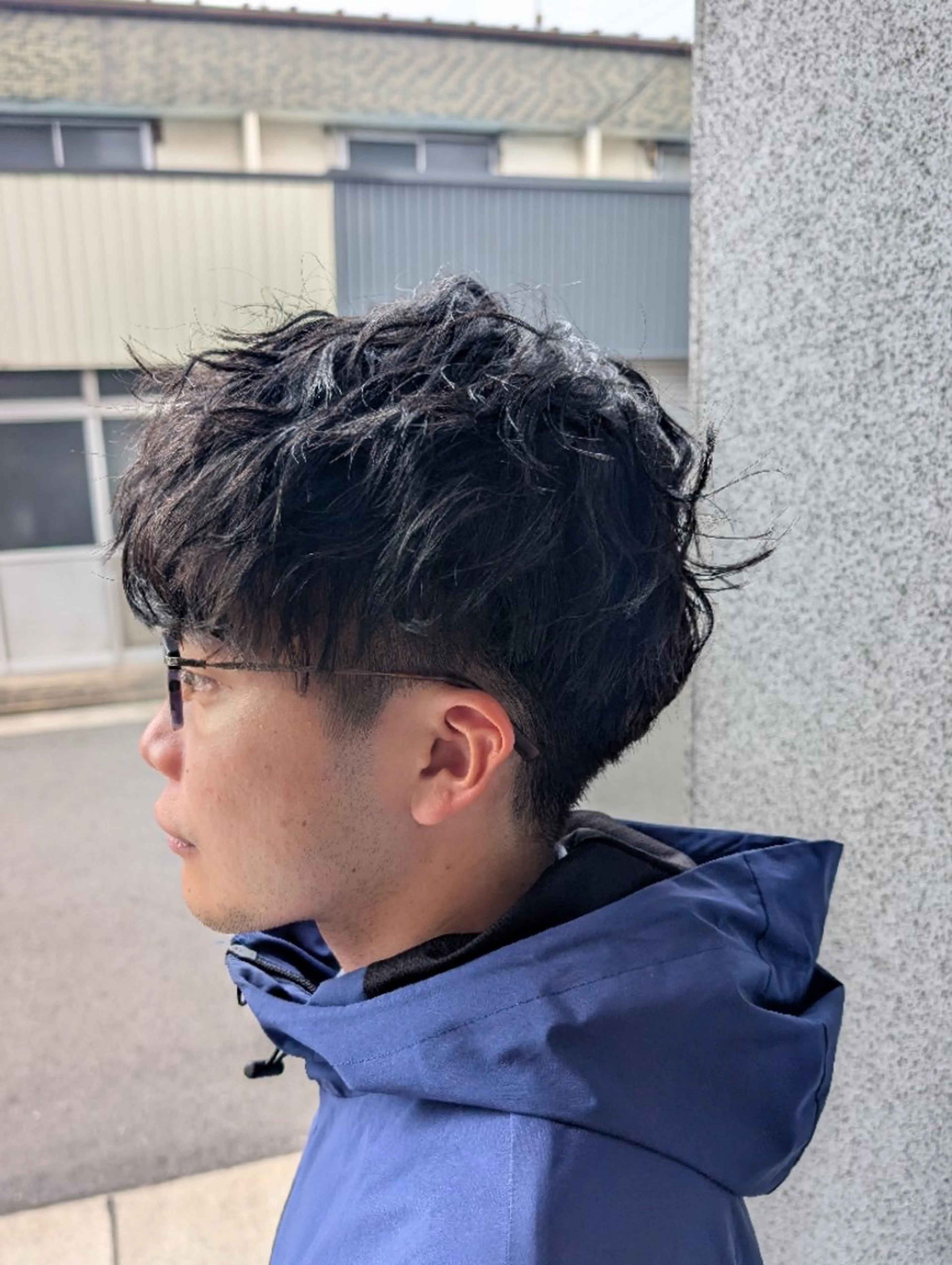 ショート メンズ マッシュ Powderhair所属・河野日南/髪質改善/ ヘアケア/メンズヘアのヘアスタイル