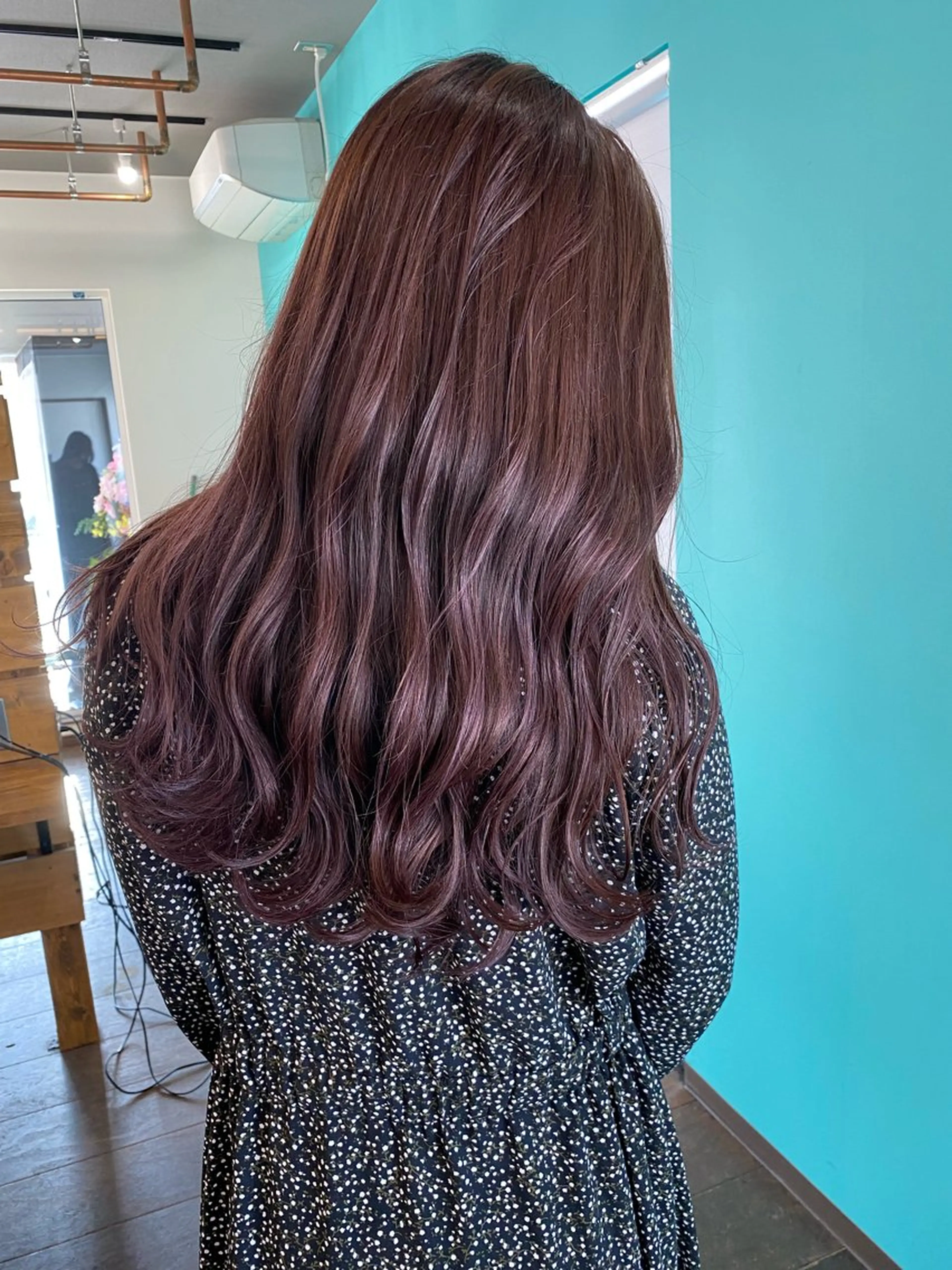 ロング カラー カシス organic hair salon AXIS本店所属・💎AXIS 本店 うらら💎のヘアスタイル