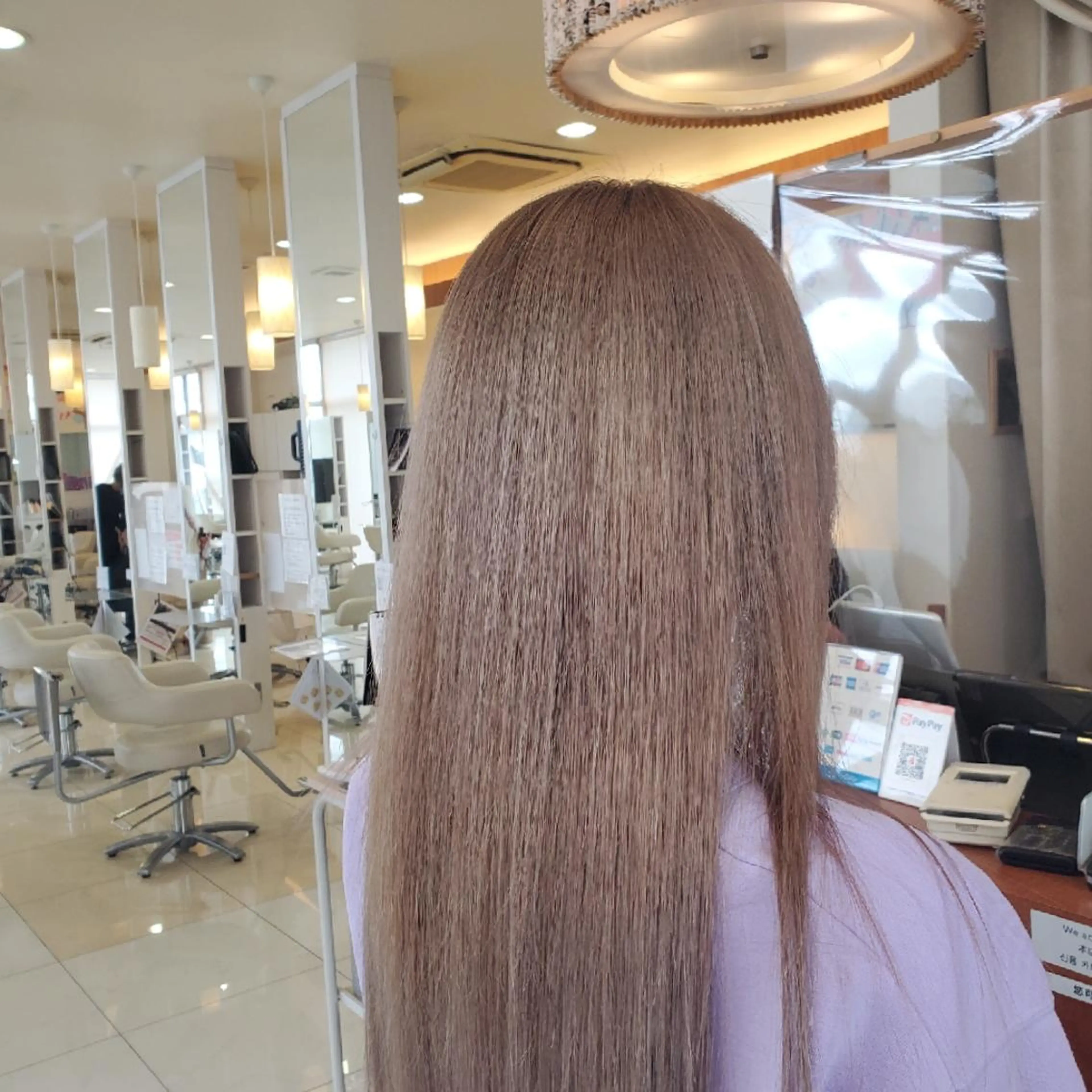 カラー 北野 親善のヘアスタイル