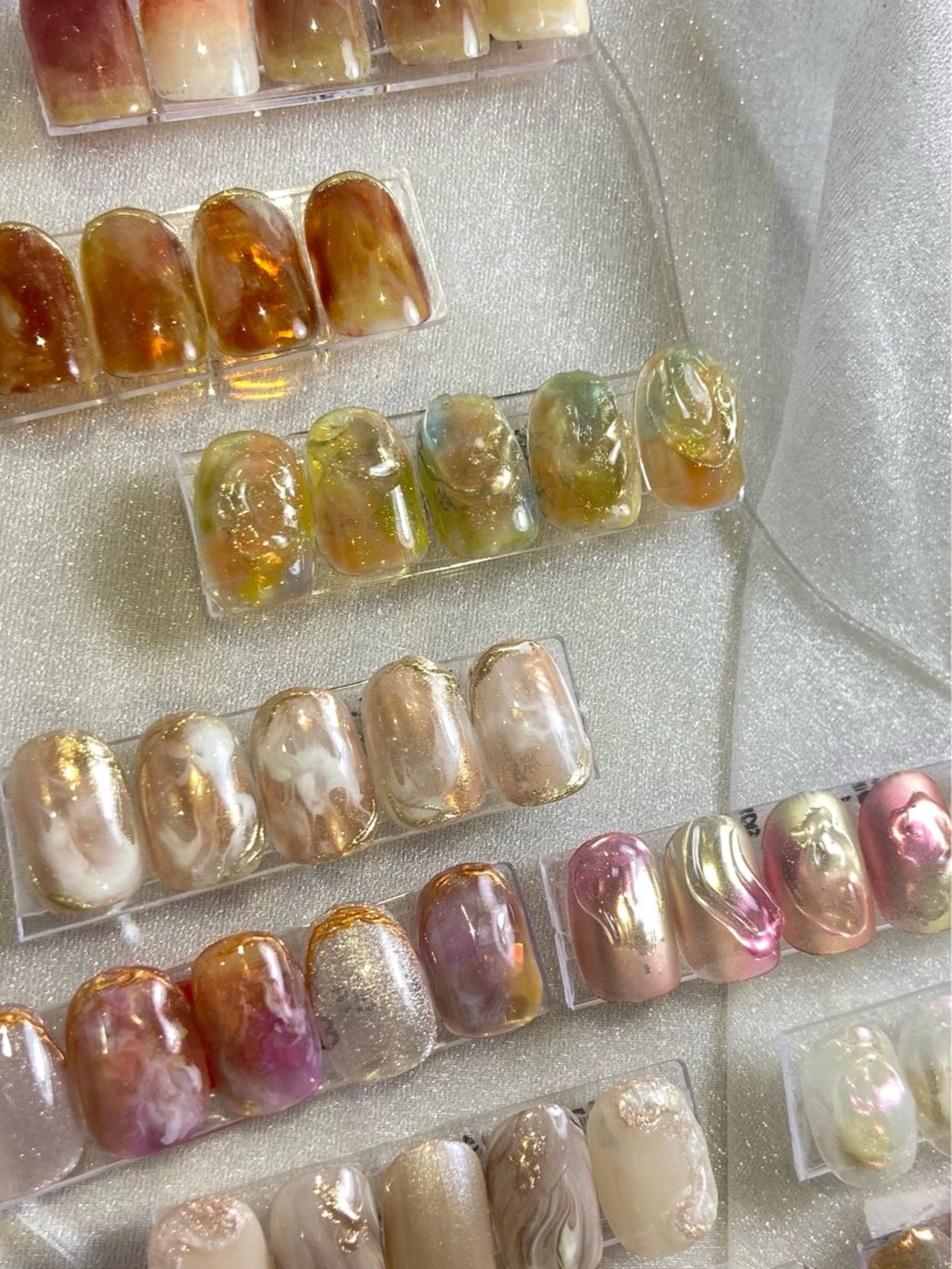 オフあり【平日14時までのみ】ニュアンスアート♡デザインはサンプルからお選びください/持込み不可の写真